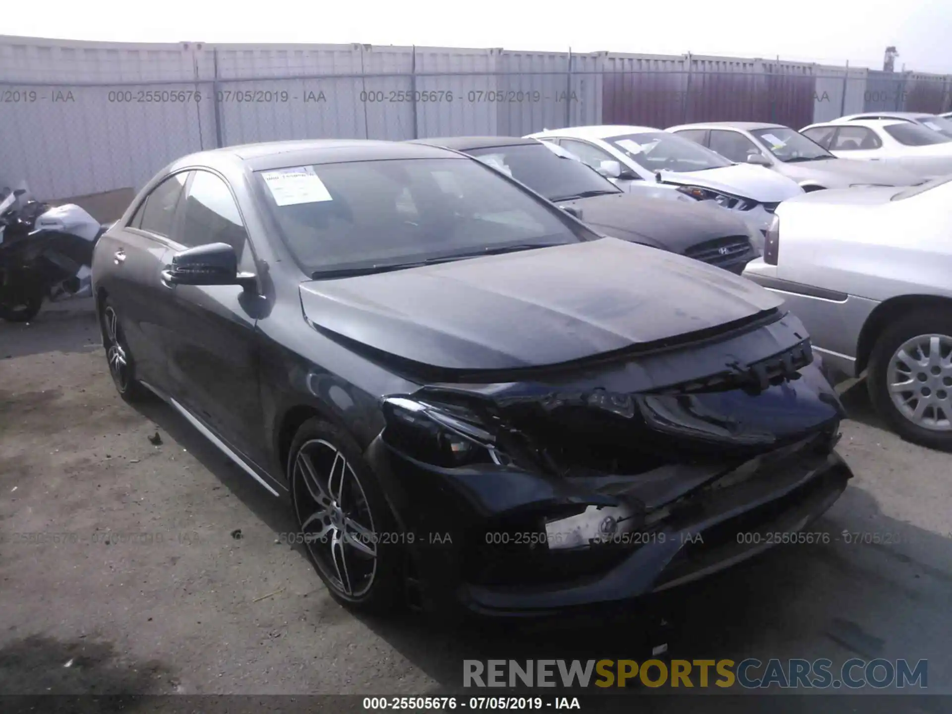 1 Photograph of a damaged car WDDSJ4EB8KN699221 MERCEDES-BENZ CLA 2019