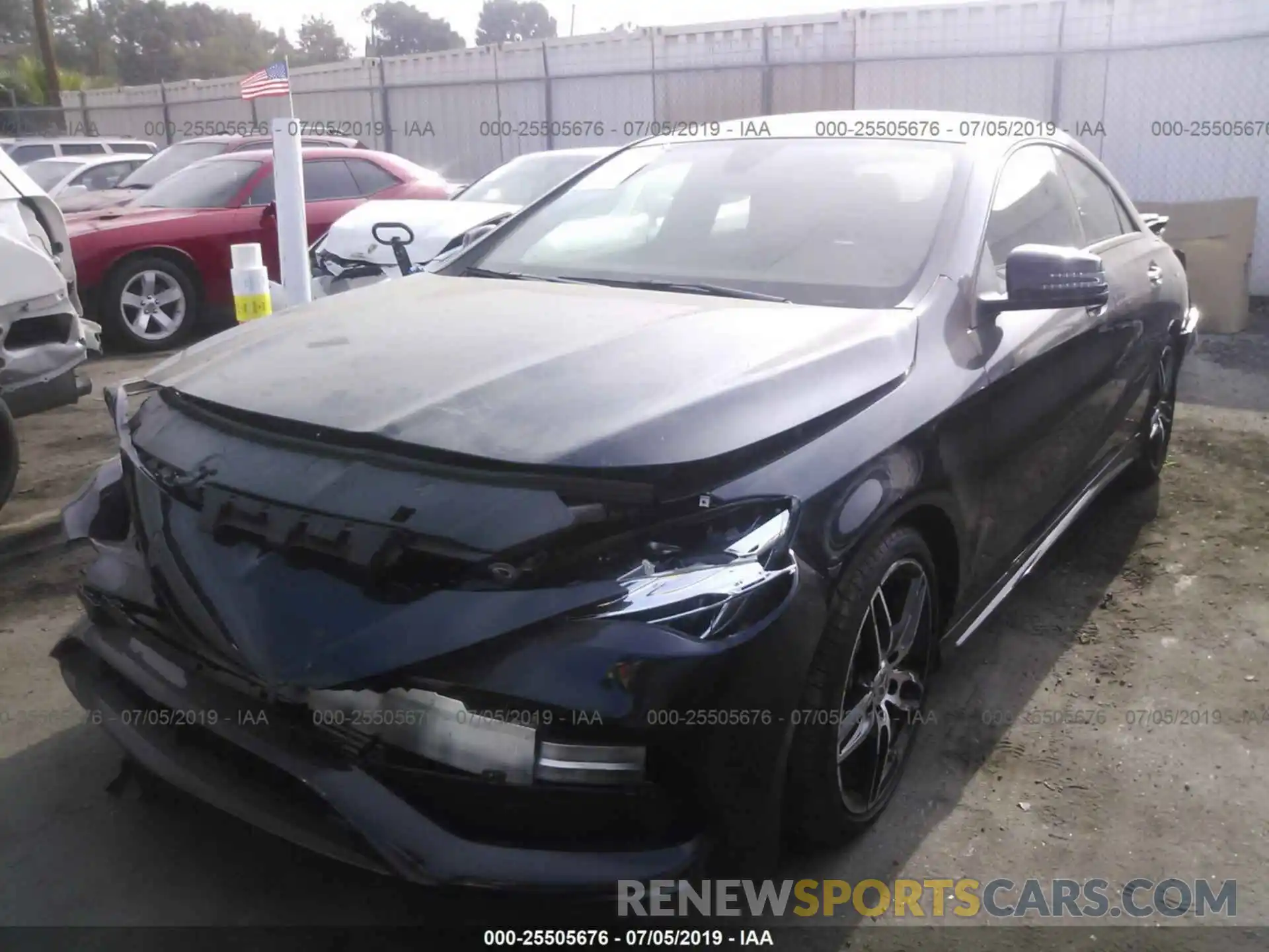 2 Photograph of a damaged car WDDSJ4EB8KN699221 MERCEDES-BENZ CLA 2019