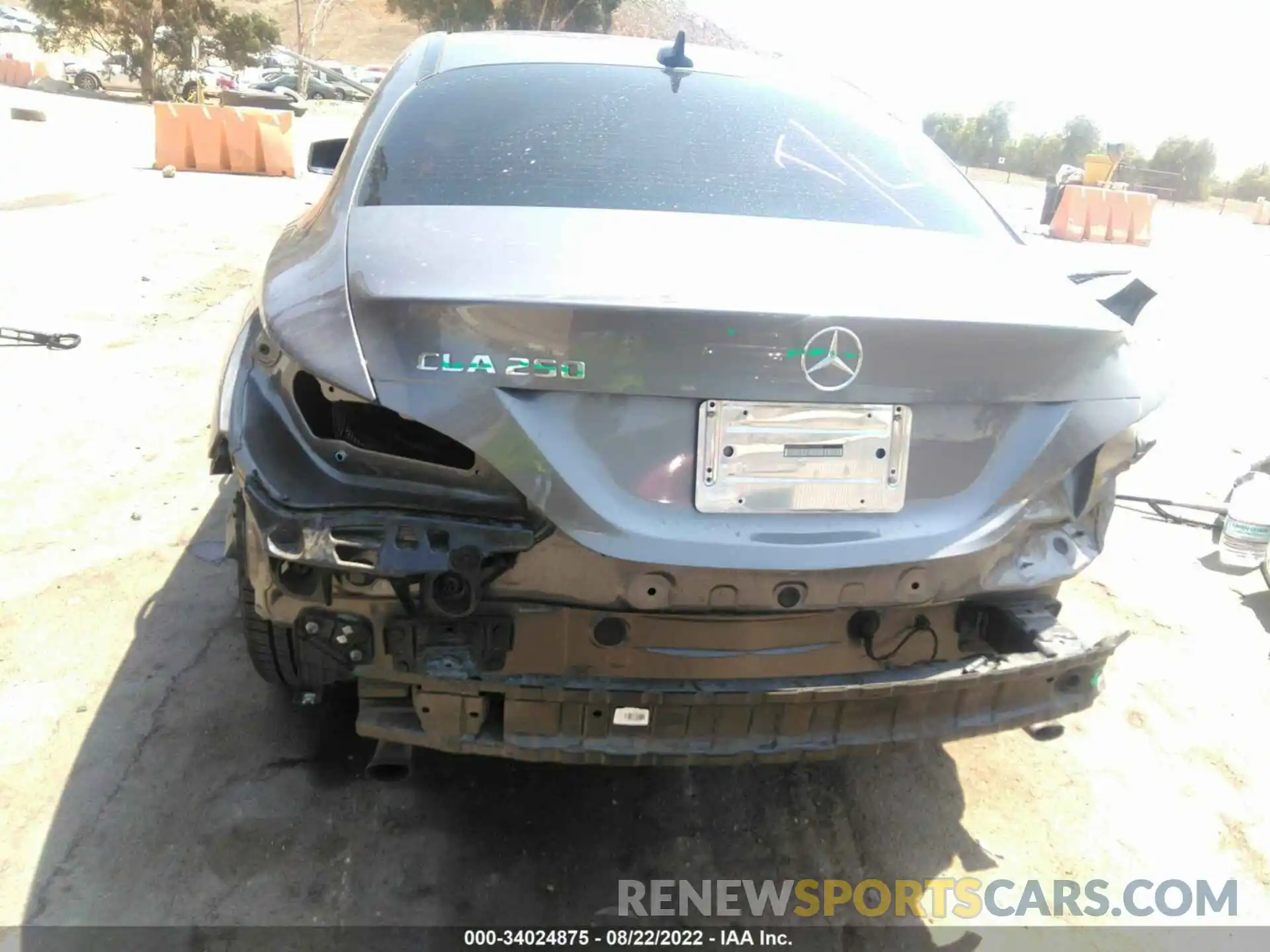 6 Photograph of a damaged car WDDSJ4EB8KN715966 MERCEDES-BENZ CLA 2019