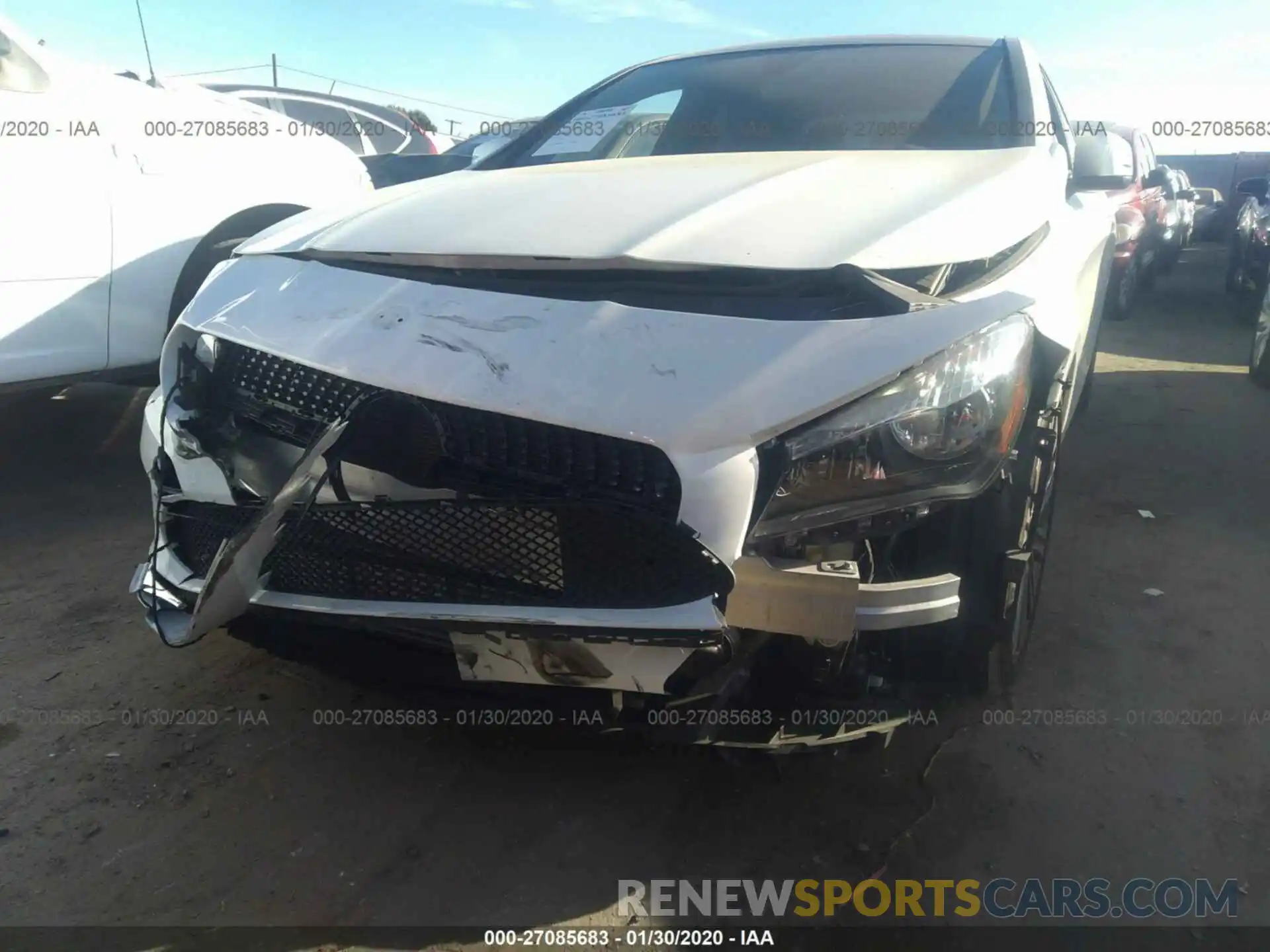 6 Photograph of a damaged car WDDSJ4EB8KN719466 MERCEDES-BENZ CLA 2019