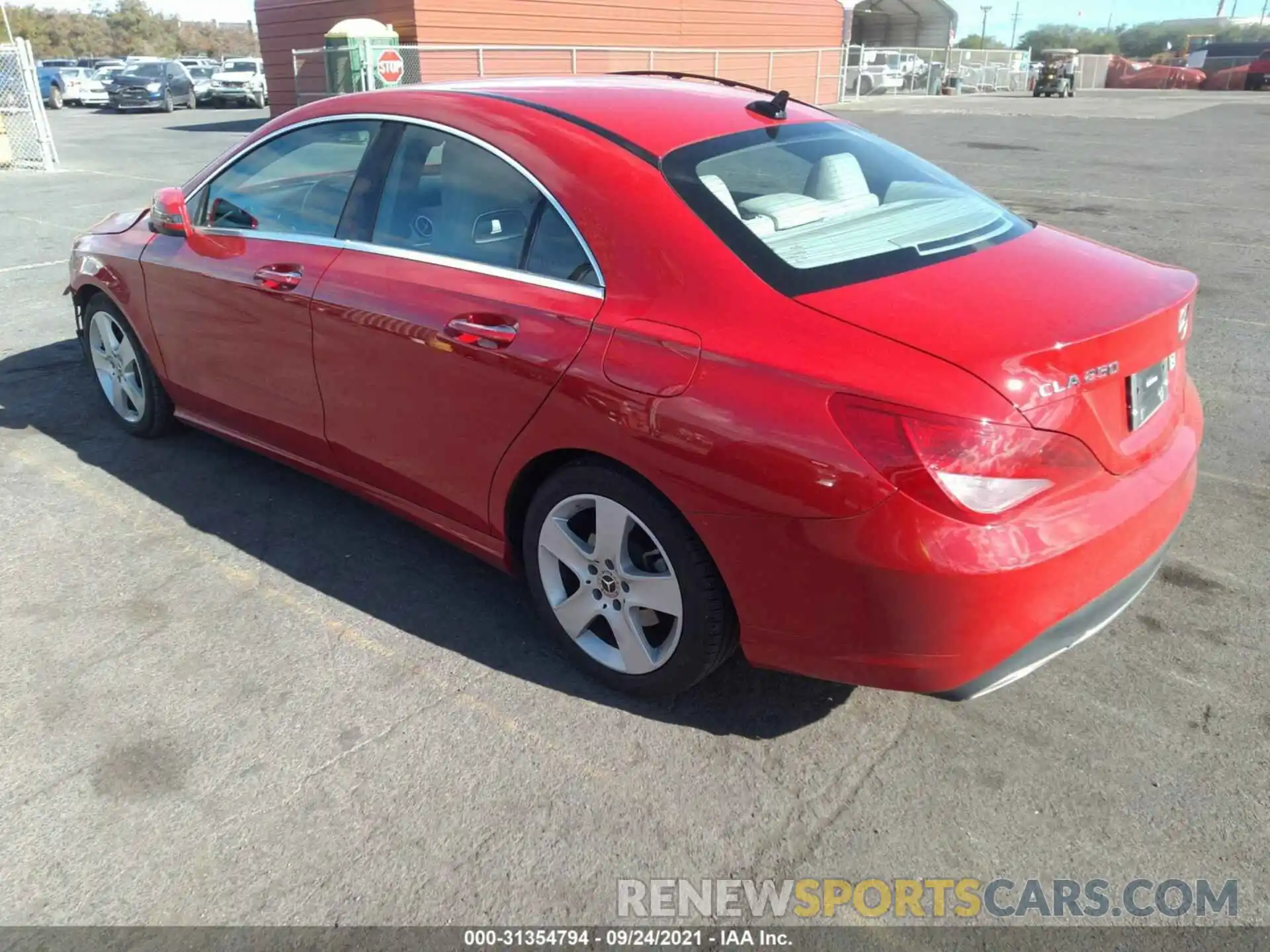 3 Photograph of a damaged car WDDSJ4EB8KN723419 MERCEDES-BENZ CLA 2019