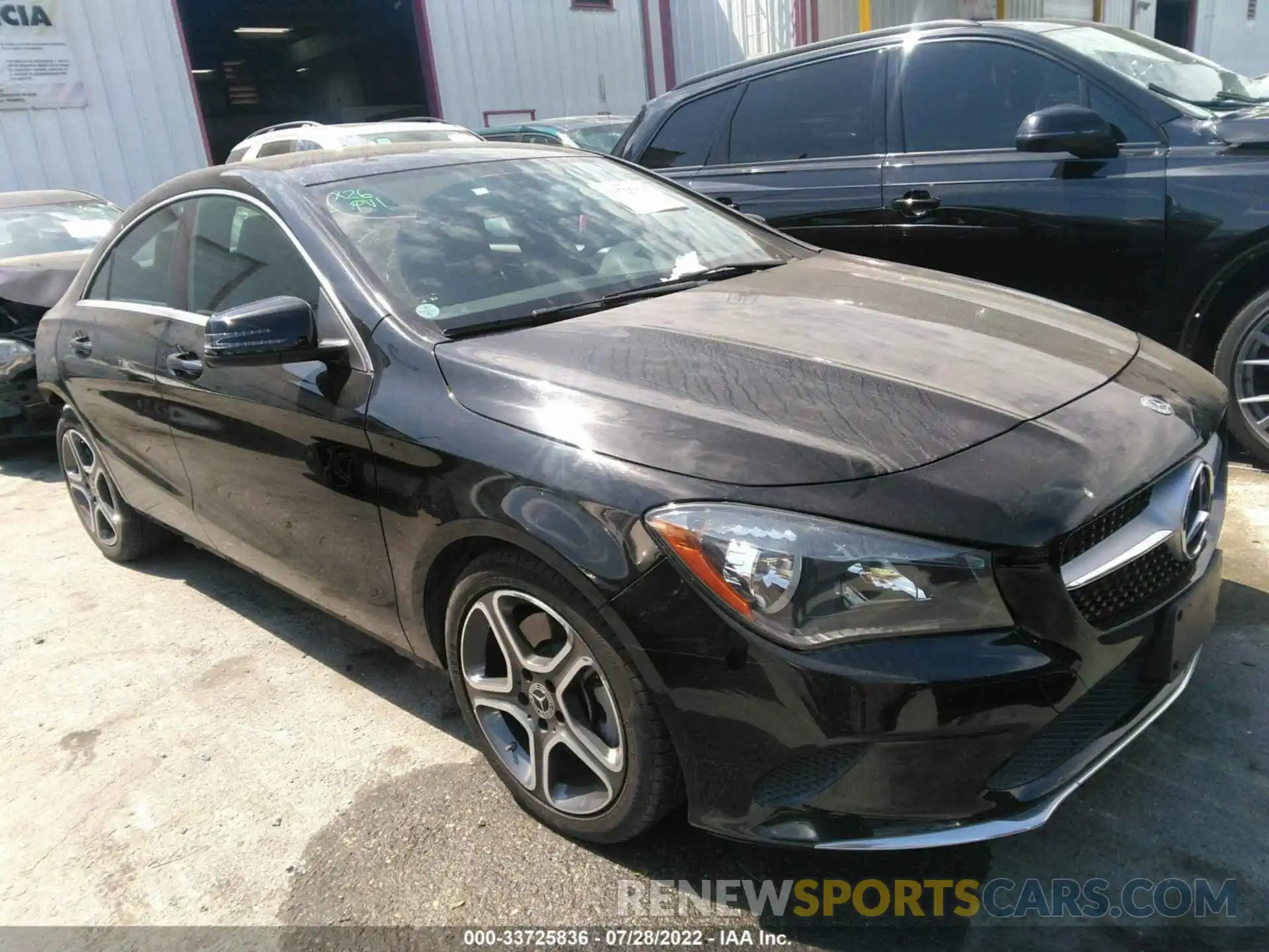 1 Photograph of a damaged car WDDSJ4EB8KN740317 MERCEDES-BENZ CLA 2019