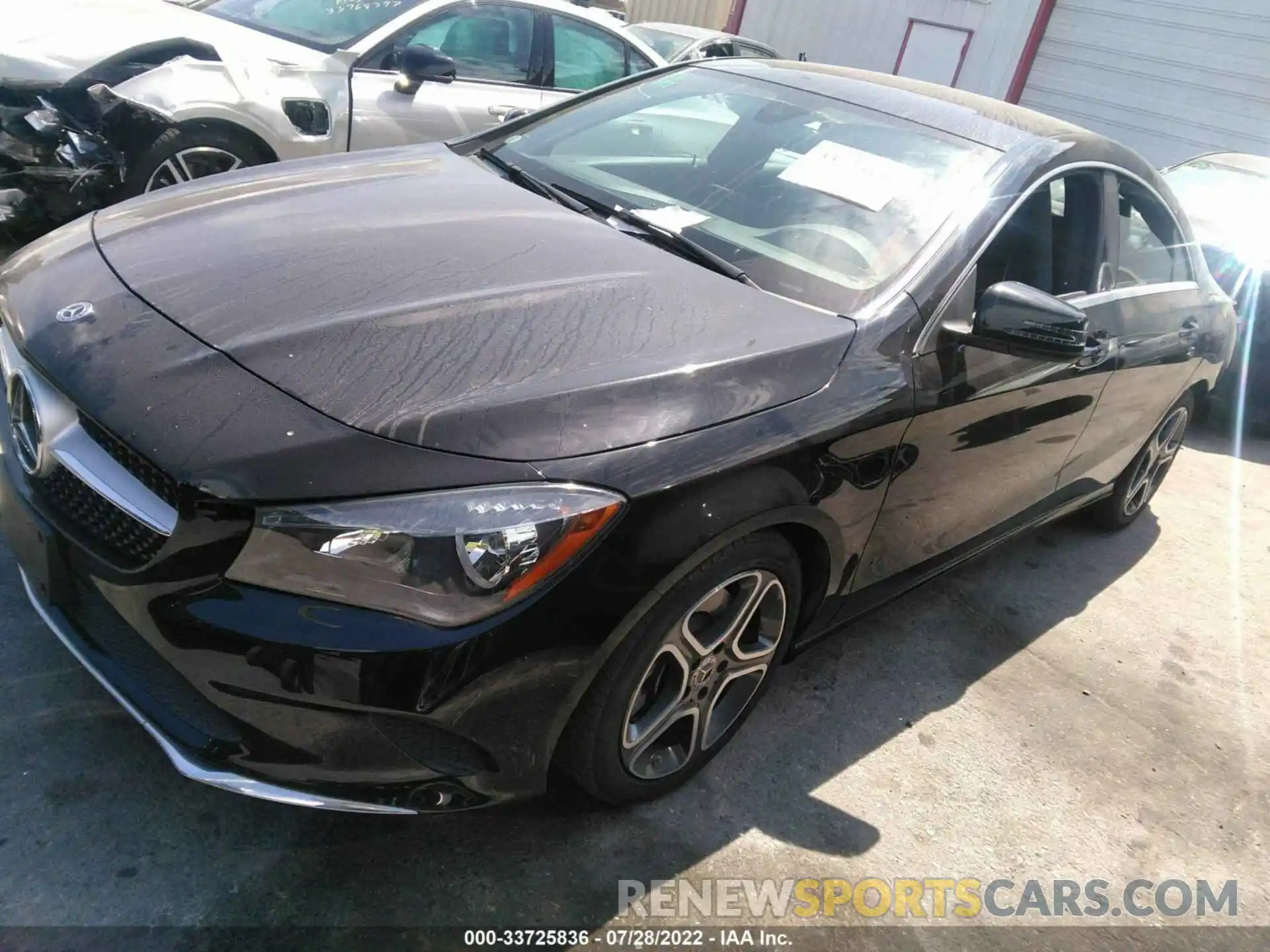 2 Photograph of a damaged car WDDSJ4EB8KN740317 MERCEDES-BENZ CLA 2019