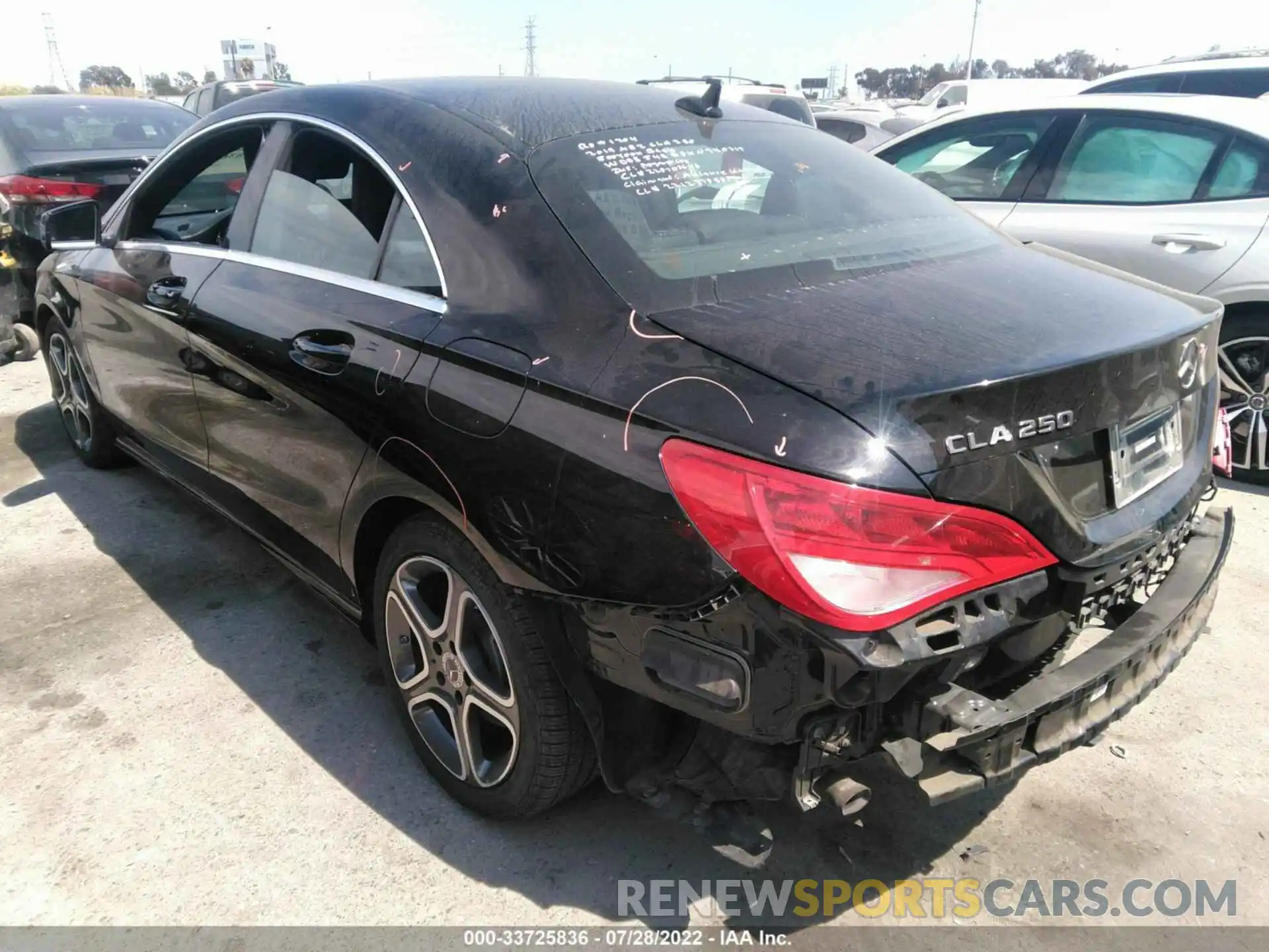 3 Photograph of a damaged car WDDSJ4EB8KN740317 MERCEDES-BENZ CLA 2019