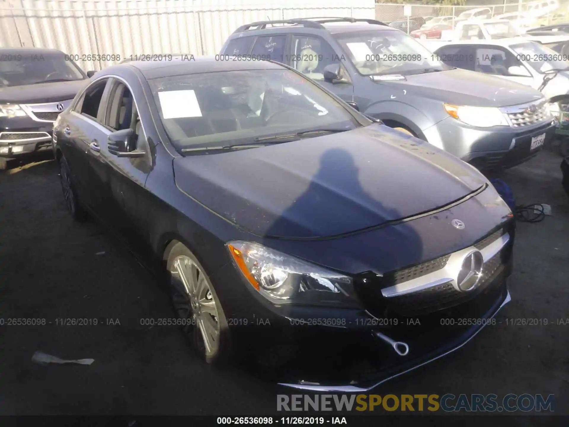 1 Photograph of a damaged car WDDSJ4EB8KN755951 MERCEDES-BENZ CLA 2019