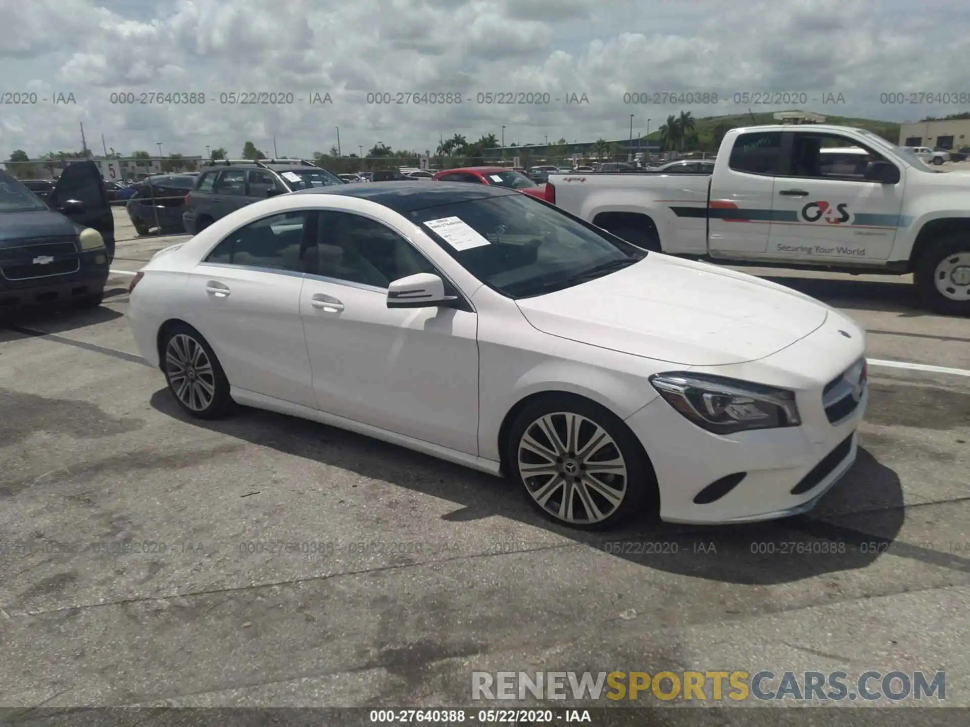 1 Photograph of a damaged car WDDSJ4EB8KN771857 MERCEDES-BENZ CLA 2019