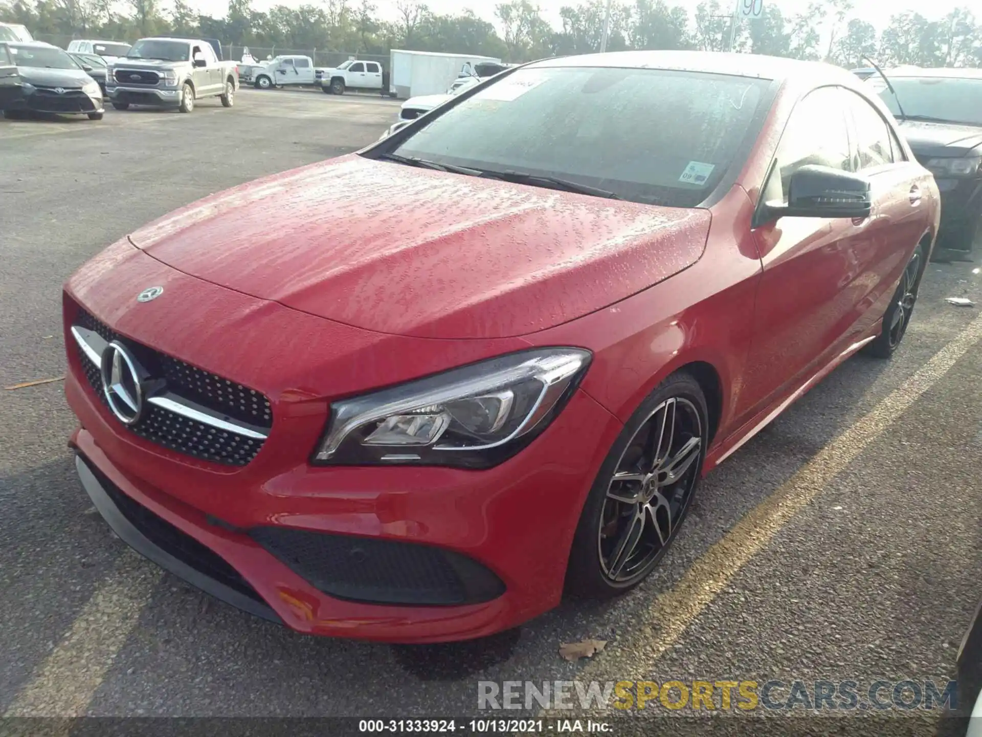 2 Photograph of a damaged car WDDSJ4EB9KN698840 MERCEDES-BENZ CLA 2019