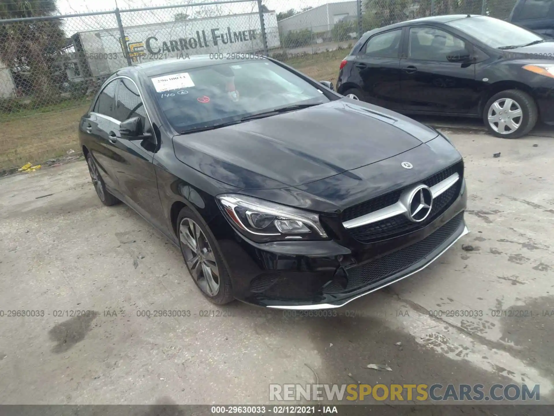 1 Photograph of a damaged car WDDSJ4EB9KN722070 MERCEDES-BENZ CLA 2019