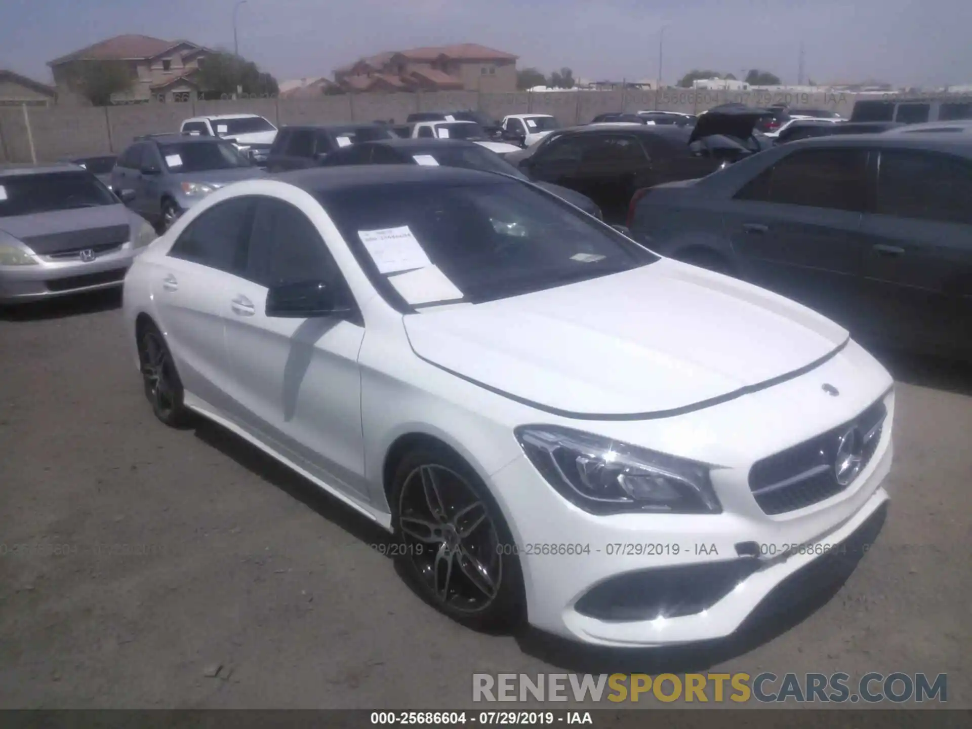 1 Photograph of a damaged car WDDSJ4EB9KN723929 MERCEDES-BENZ CLA 2019