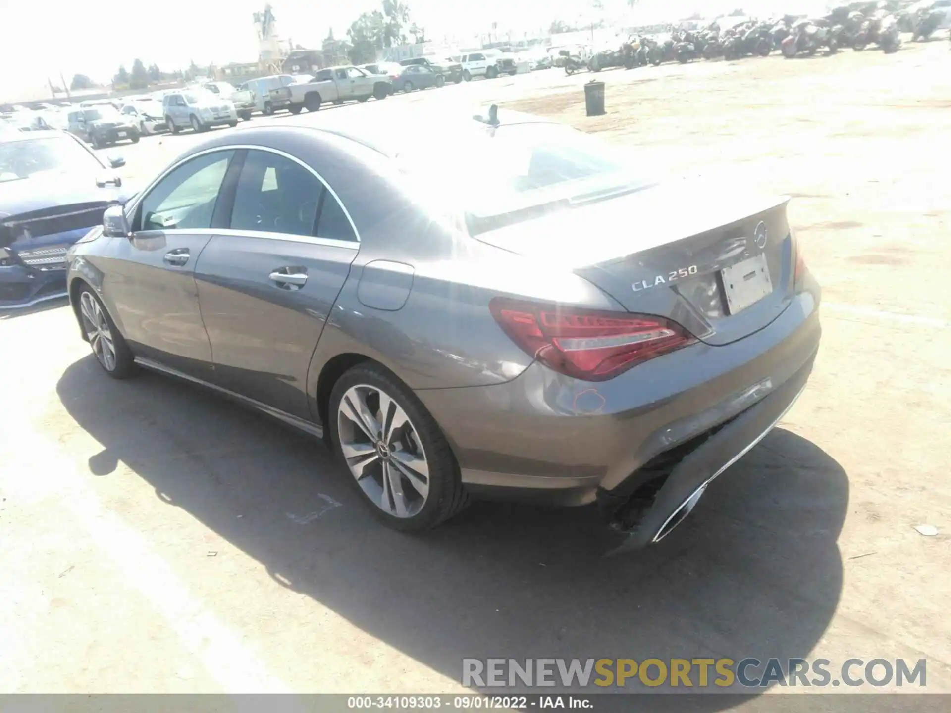 3 Photograph of a damaged car WDDSJ4EB9KN728306 MERCEDES-BENZ CLA 2019