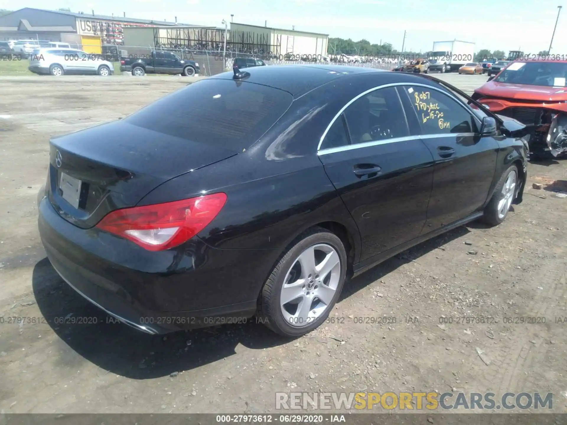 4 Photograph of a damaged car WDDSJ4EB9KN739564 MERCEDES-BENZ CLA 2019