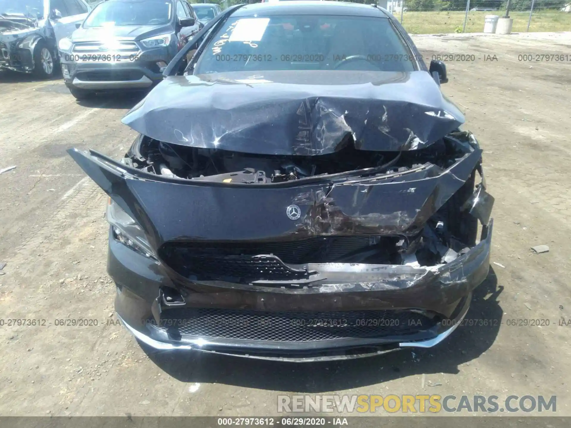 6 Photograph of a damaged car WDDSJ4EB9KN739564 MERCEDES-BENZ CLA 2019