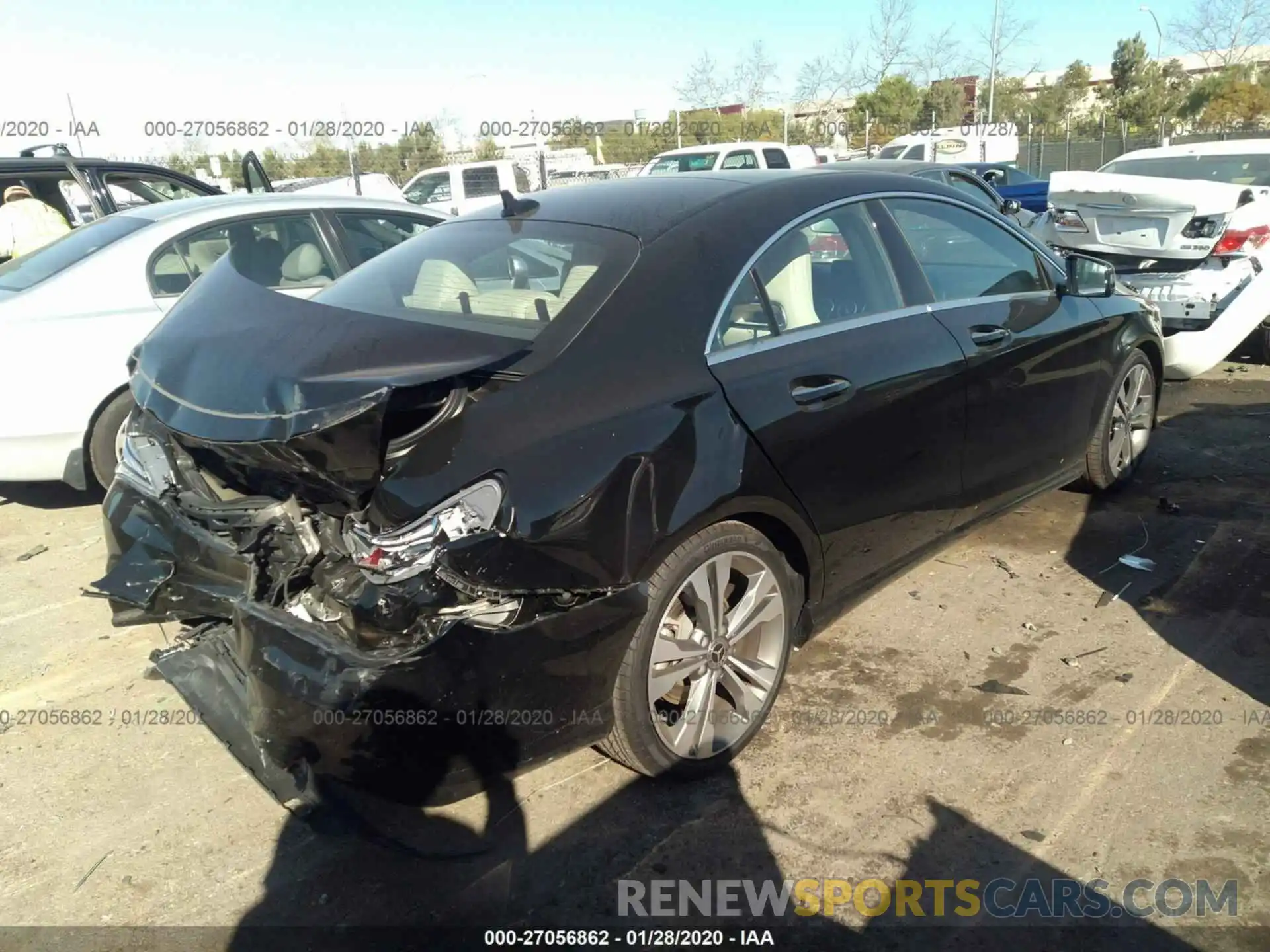 4 Photograph of a damaged car WDDSJ4EB9KN747275 MERCEDES-BENZ CLA 2019