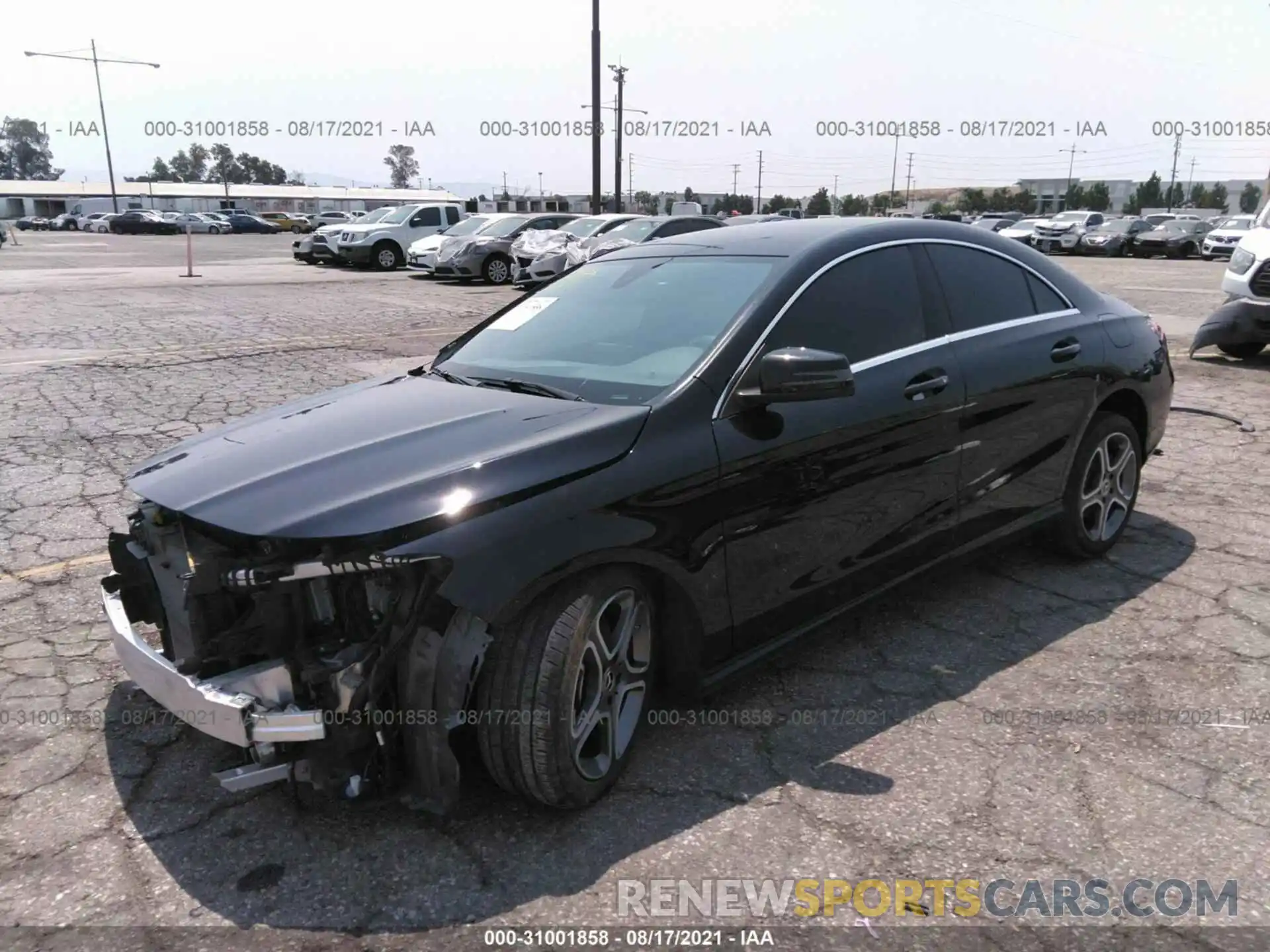 2 Photograph of a damaged car WDDSJ4EB9KN751827 MERCEDES-BENZ CLA 2019