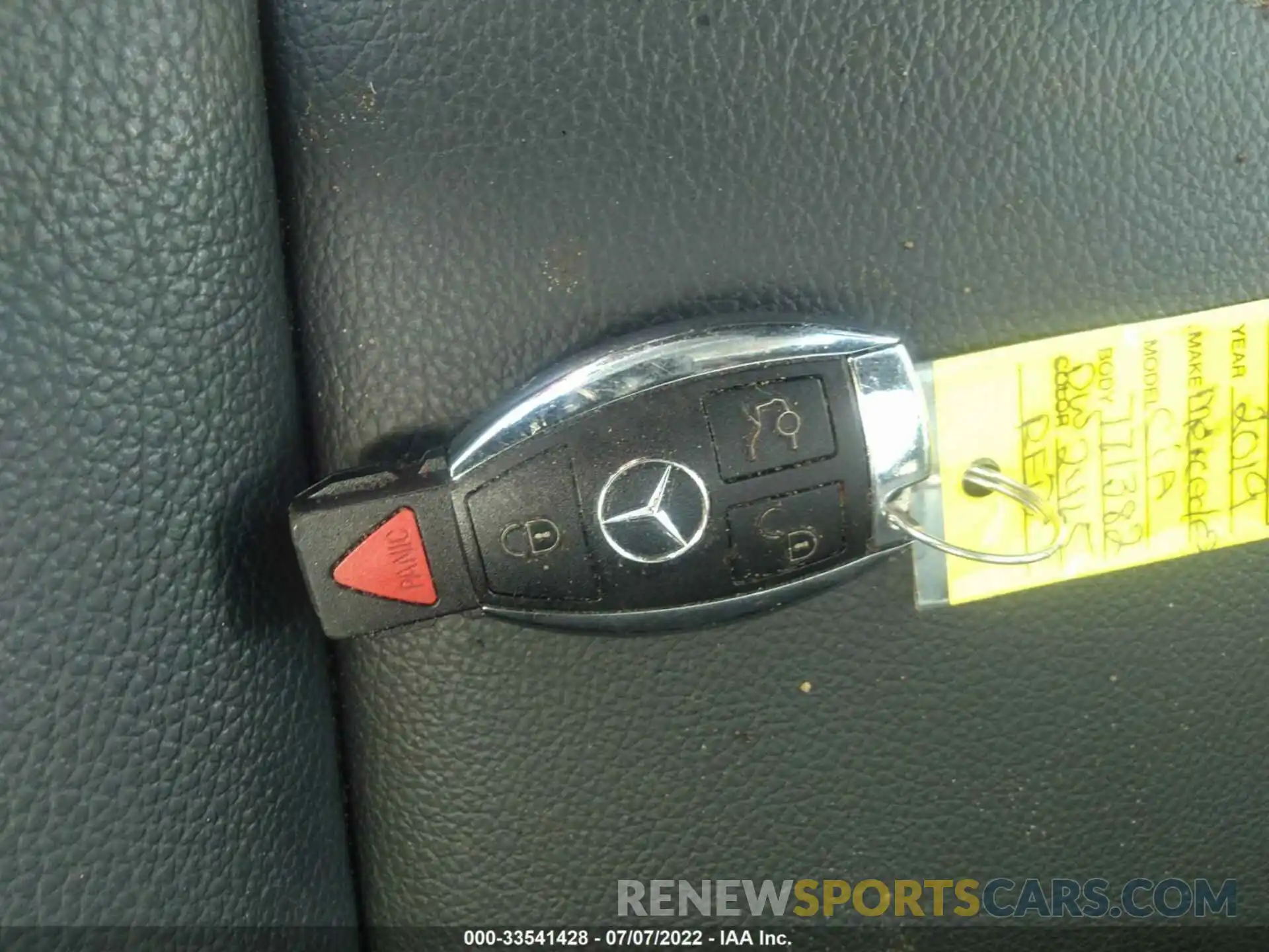 11 Photograph of a damaged car WDDSJ4EB9KN771382 MERCEDES-BENZ CLA 2019