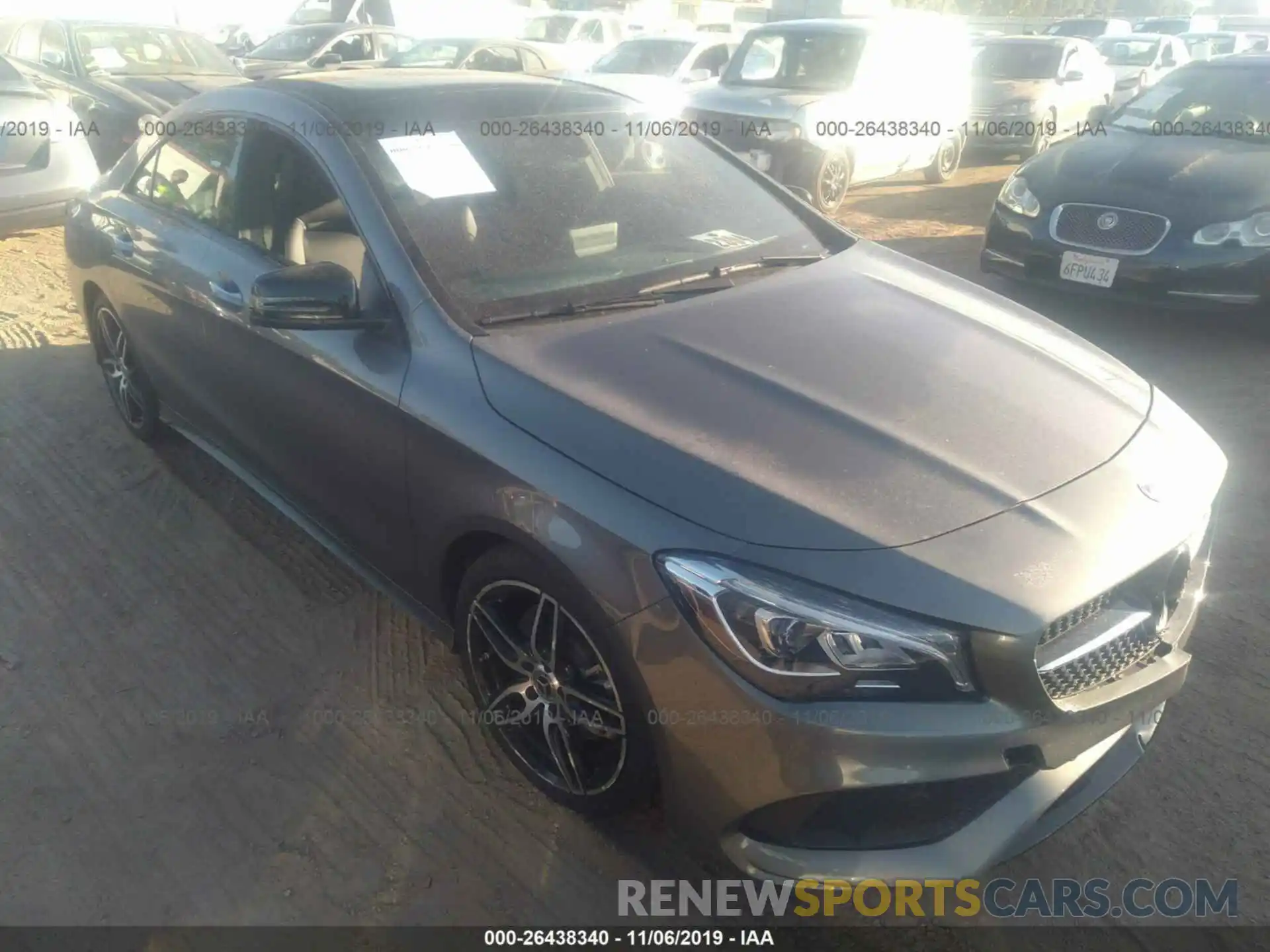 1 Photograph of a damaged car WDDSJ4EBXKN705679 MERCEDES-BENZ CLA 2019