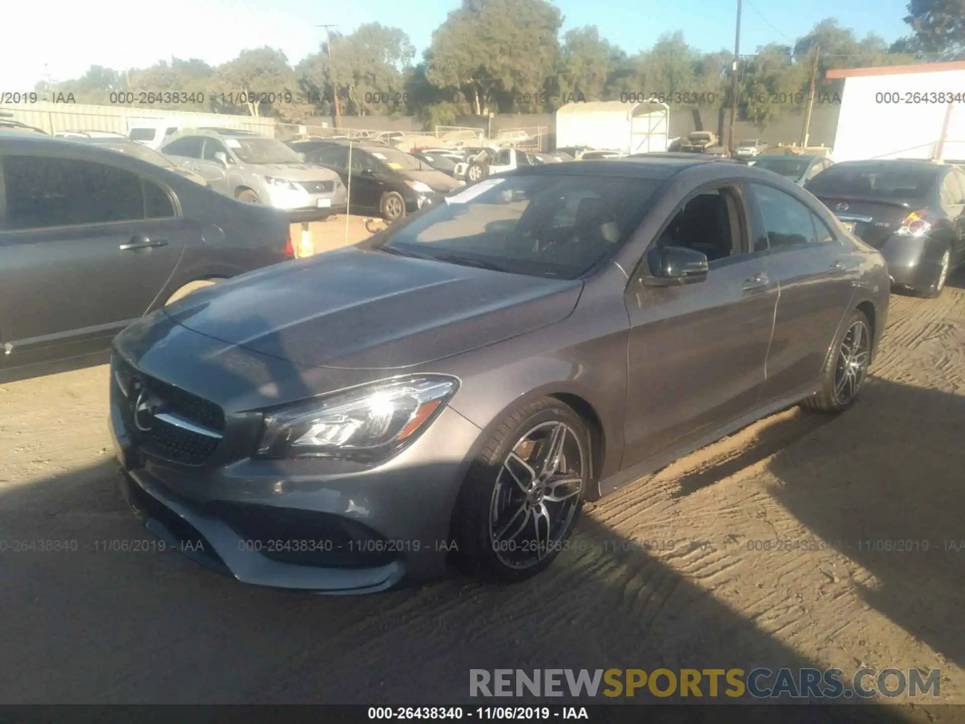 2 Photograph of a damaged car WDDSJ4EBXKN705679 MERCEDES-BENZ CLA 2019