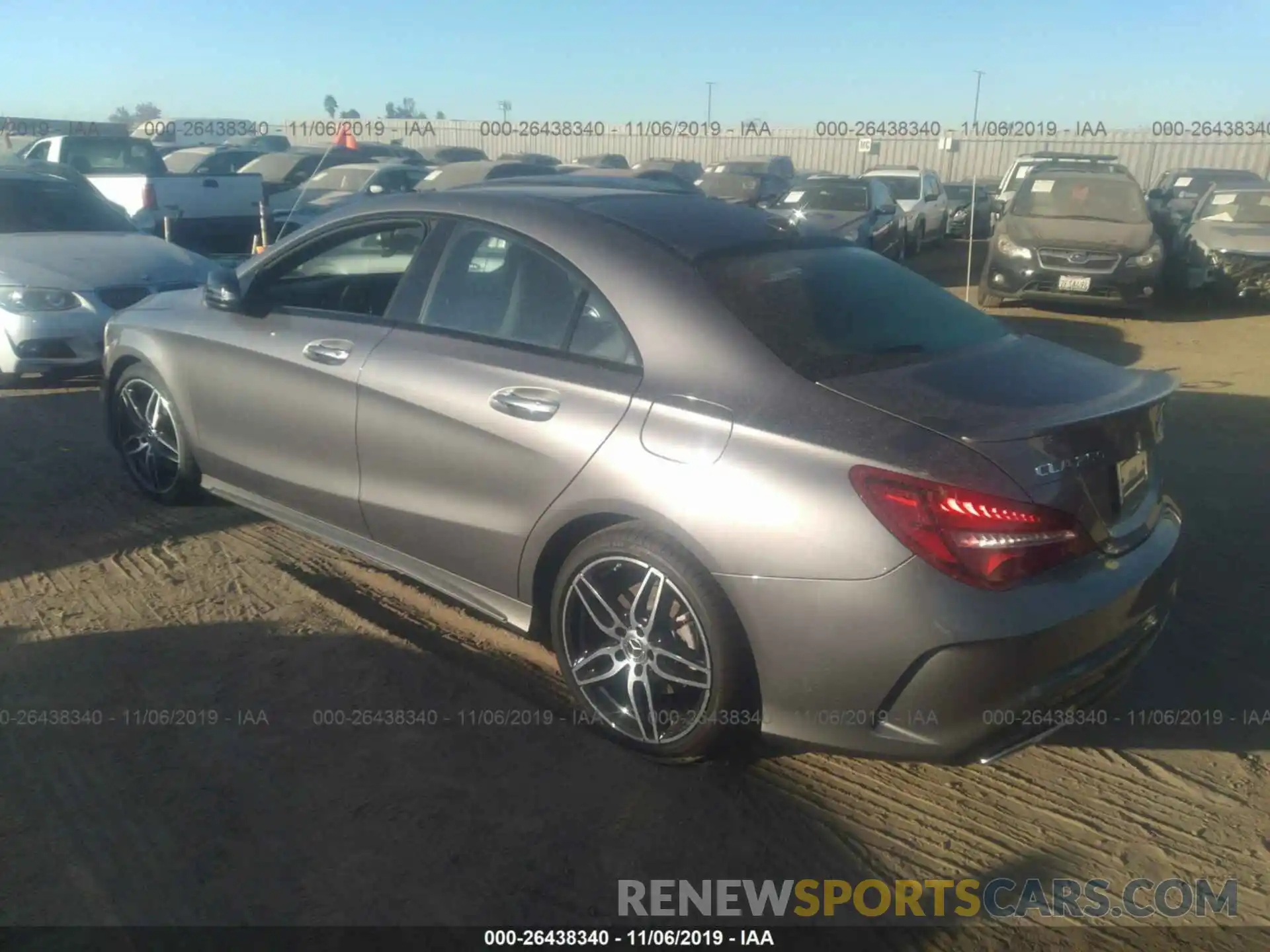 3 Photograph of a damaged car WDDSJ4EBXKN705679 MERCEDES-BENZ CLA 2019