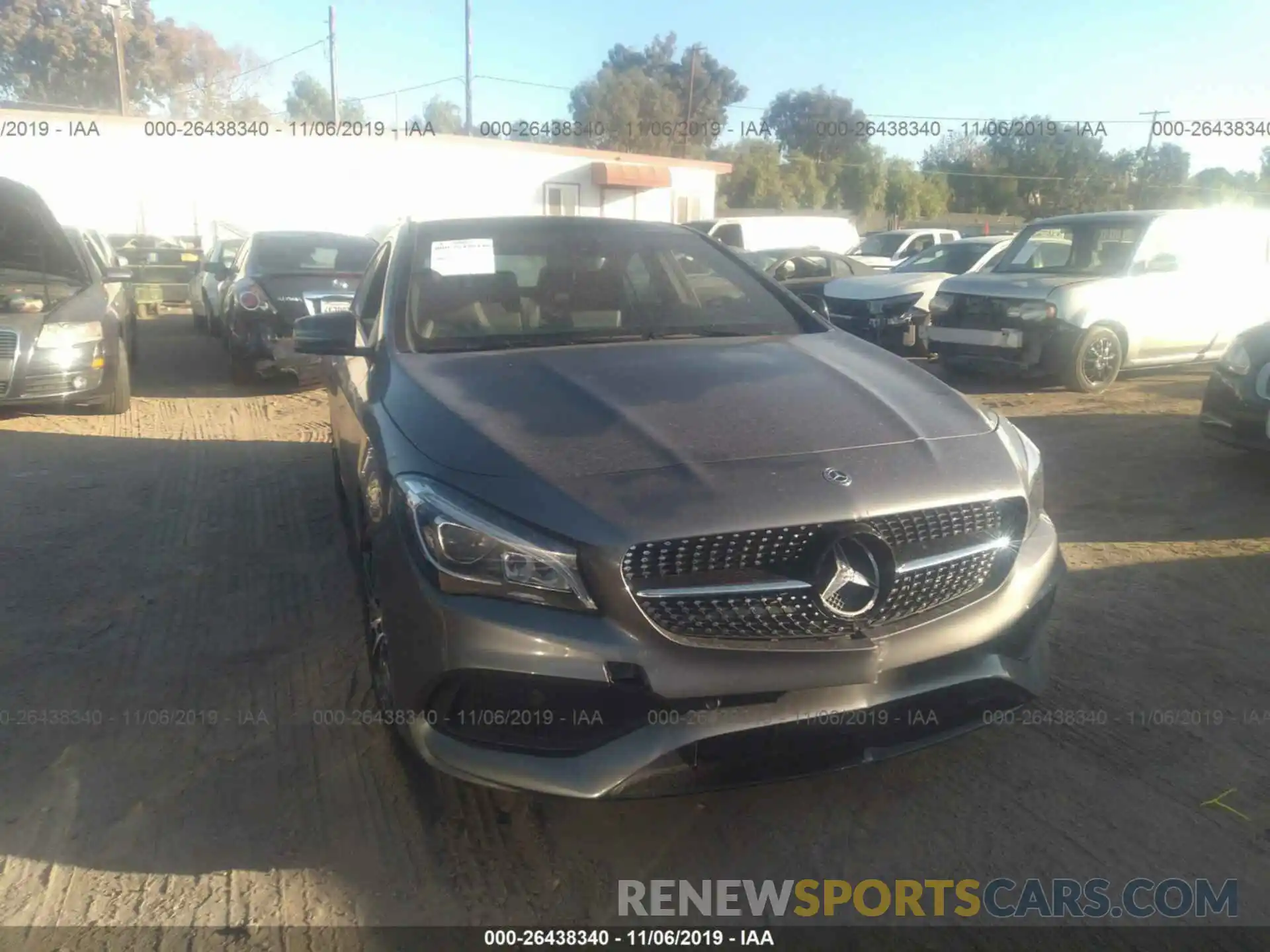 6 Photograph of a damaged car WDDSJ4EBXKN705679 MERCEDES-BENZ CLA 2019