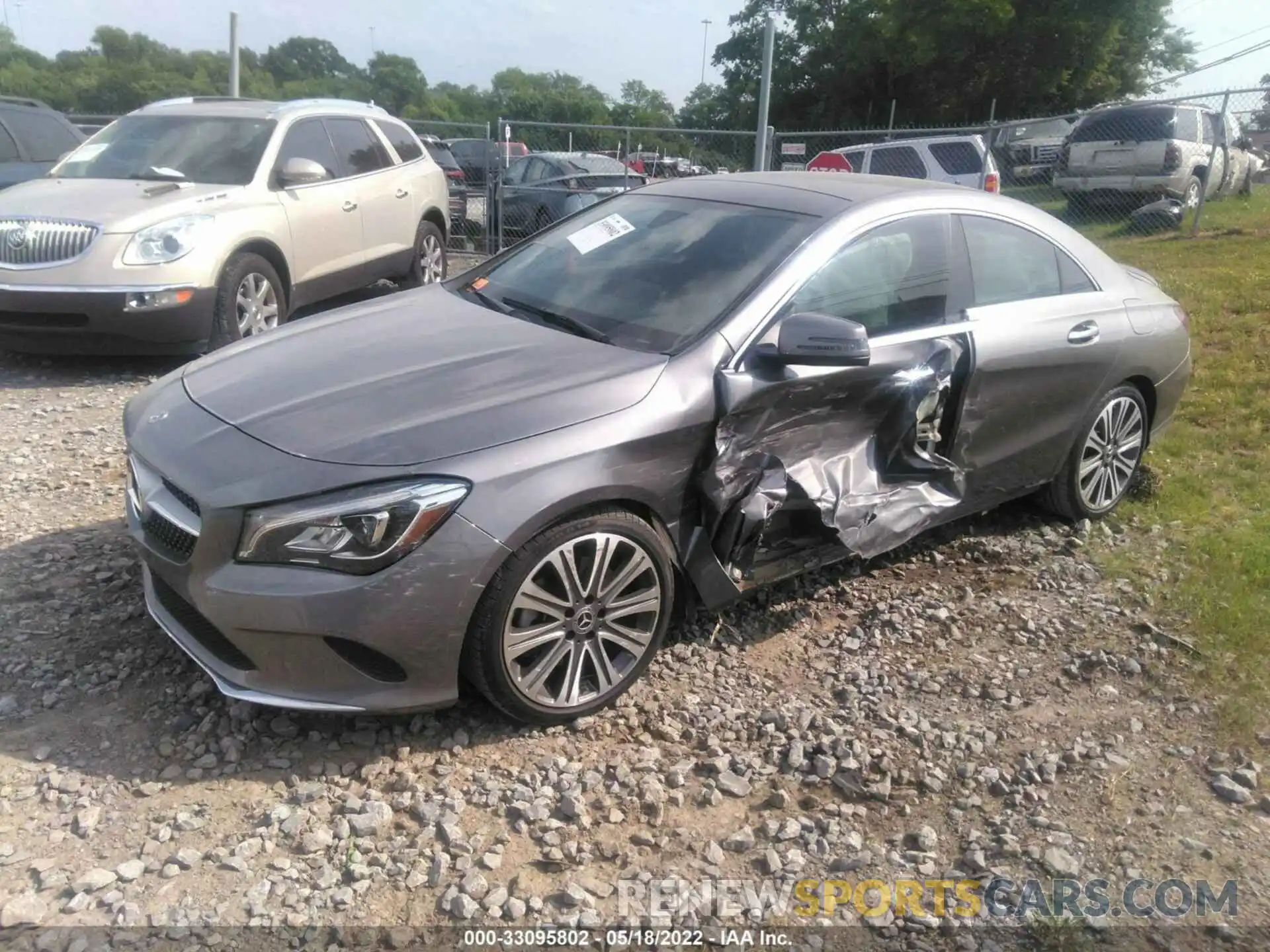 2 Фотография поврежденного автомобиля WDDSJ4EBXKN708324 MERCEDES-BENZ CLA 2019