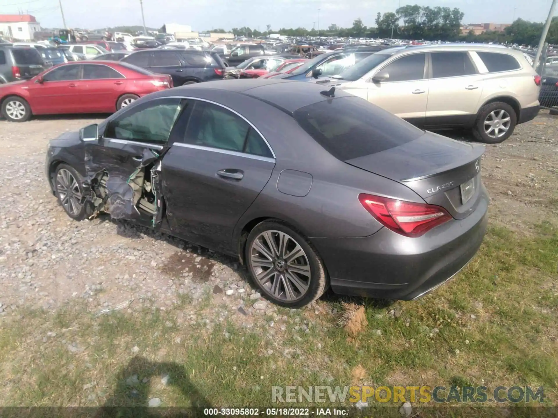 3 Photograph of a damaged car WDDSJ4EBXKN708324 MERCEDES-BENZ CLA 2019