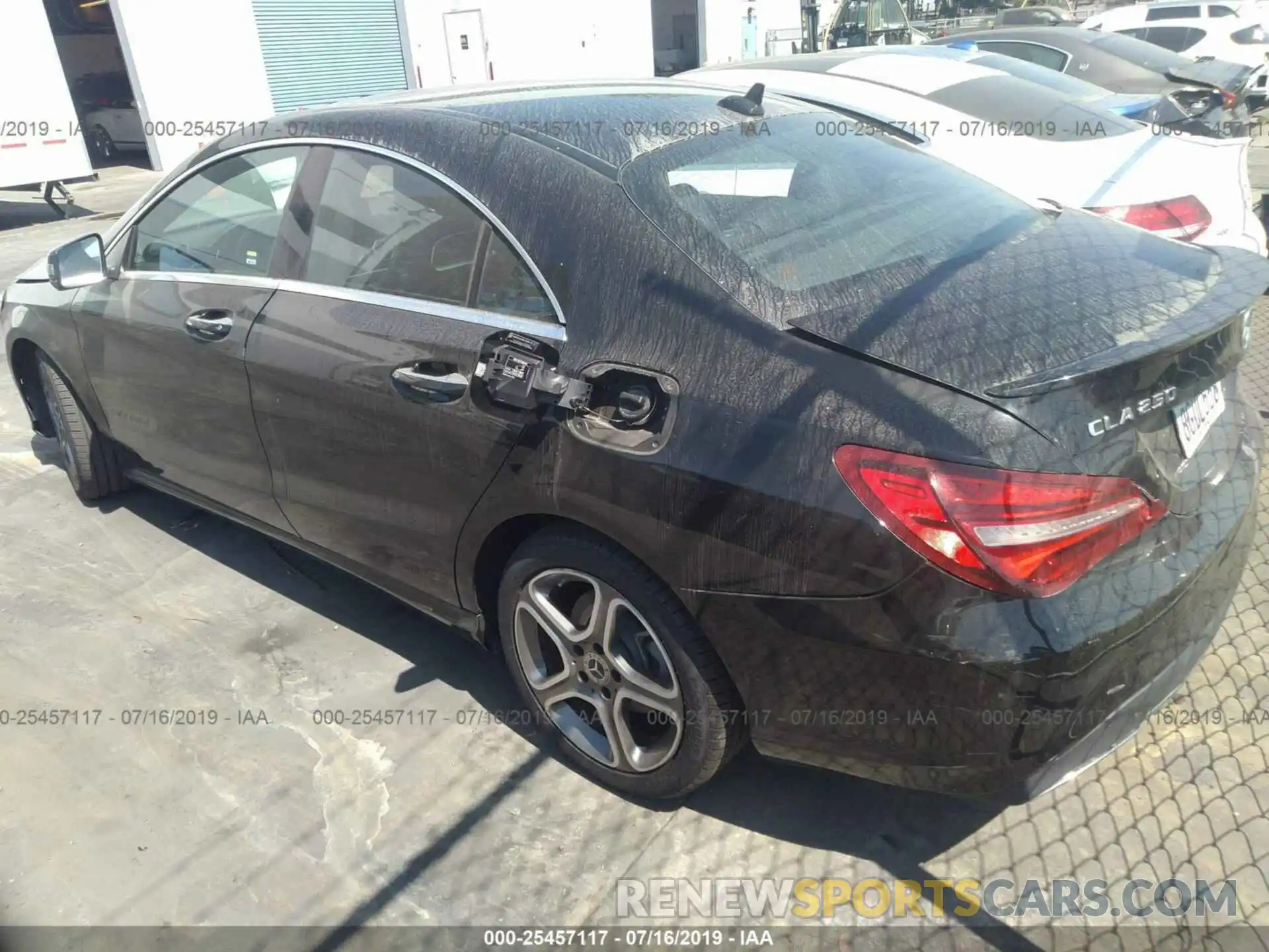 3 Photograph of a damaged car WDDSJ4EBXKN711613 MERCEDES-BENZ CLA 2019