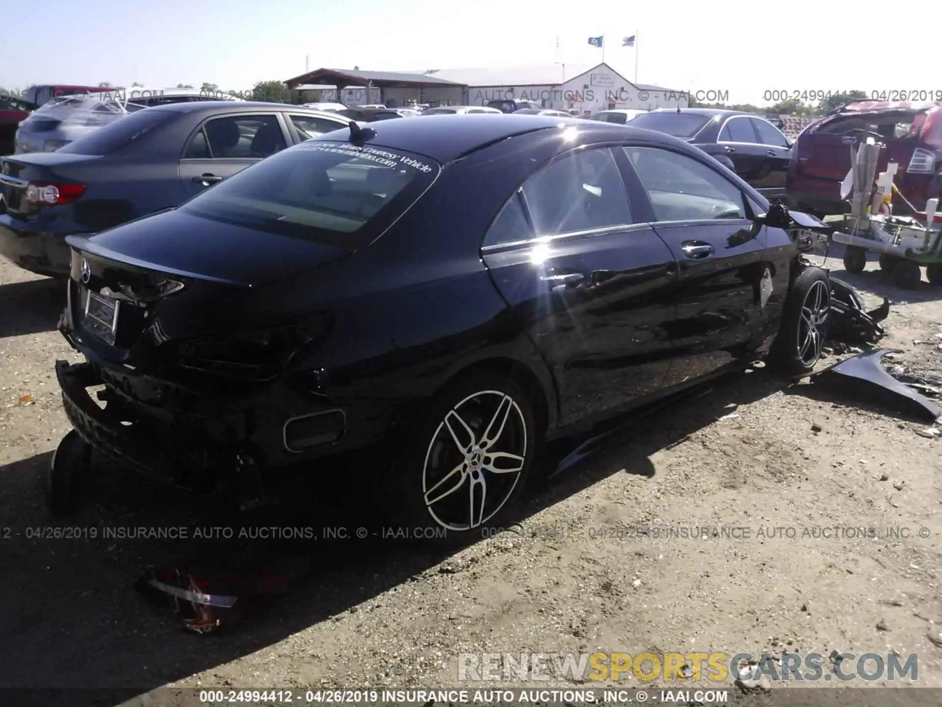 4 Photograph of a damaged car WDDSJ4EBXKN718285 MERCEDES-BENZ CLA 2019