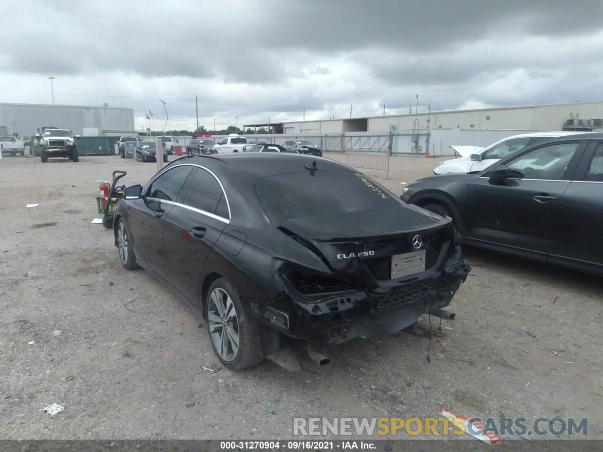 3 Photograph of a damaged car WDDSJ4EBXKN720344 MERCEDES-BENZ CLA 2019