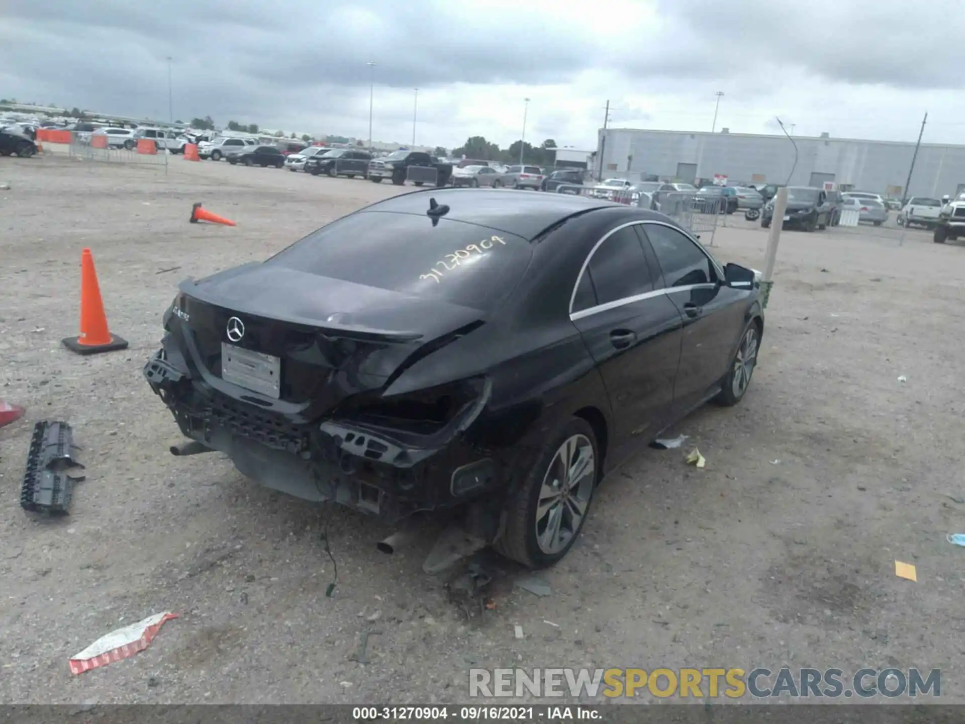 4 Photograph of a damaged car WDDSJ4EBXKN720344 MERCEDES-BENZ CLA 2019