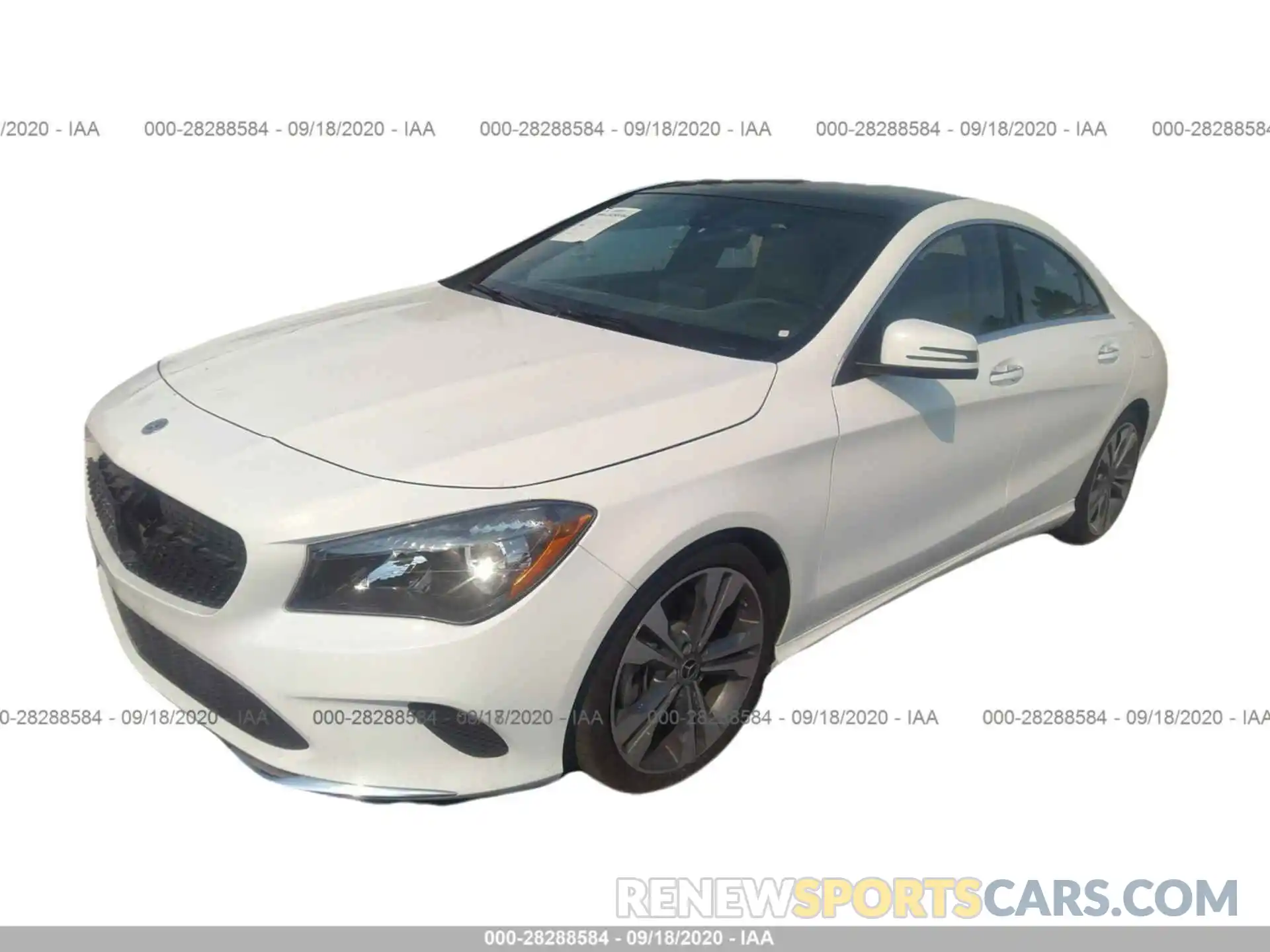 2 Photograph of a damaged car WDDSJ4EBXKN720456 MERCEDES-BENZ CLA 2019