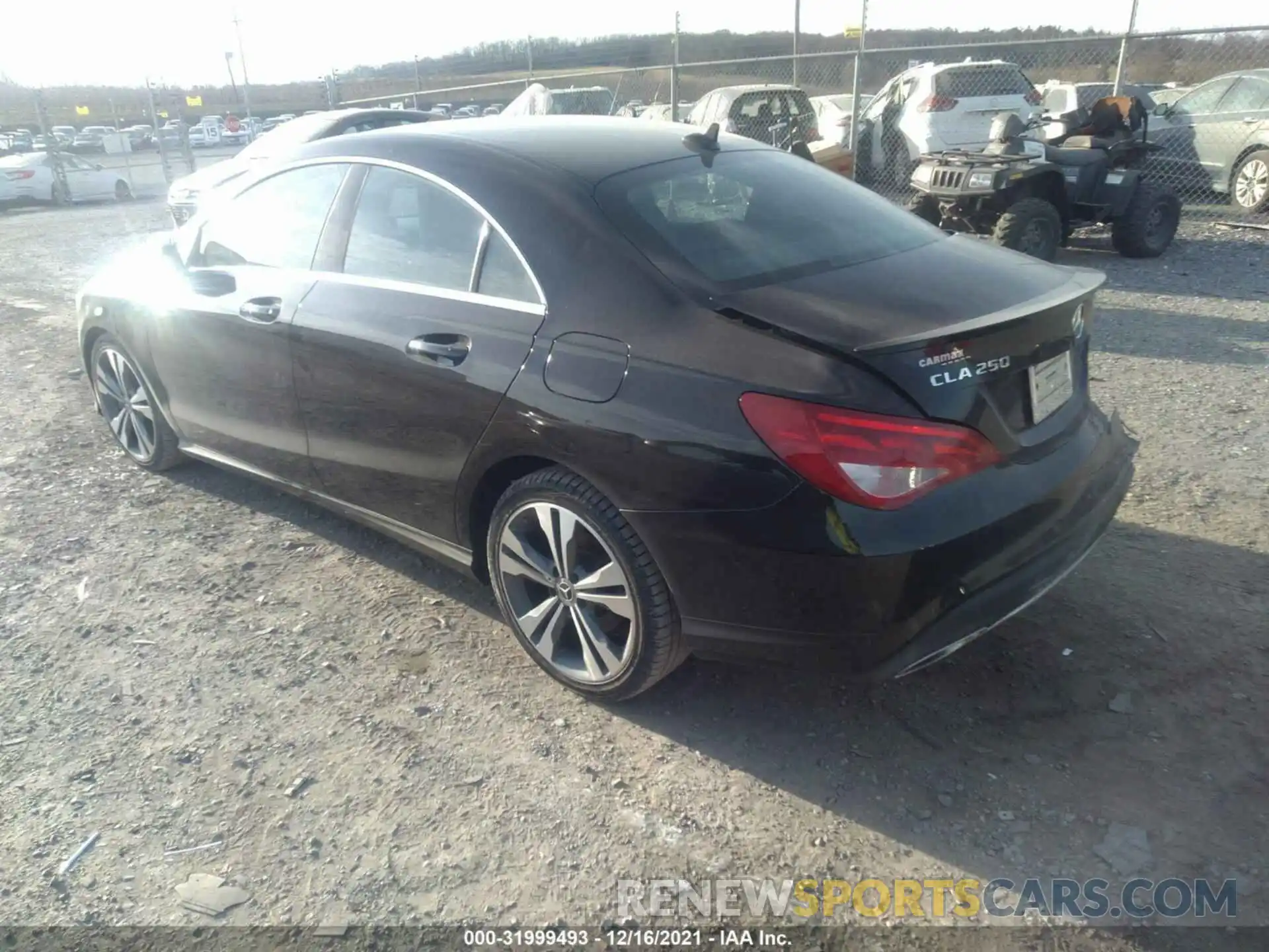 3 Photograph of a damaged car WDDSJ4EBXKN729268 MERCEDES-BENZ CLA 2019