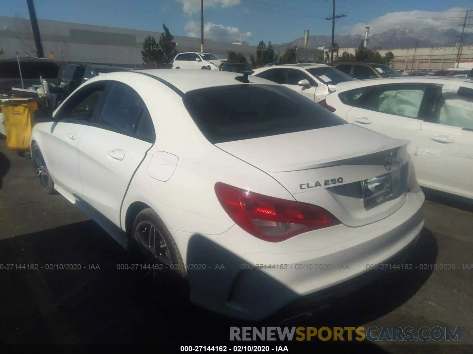 3 Photograph of a damaged car WDDSJ4EBXKN737144 MERCEDES-BENZ CLA 2019