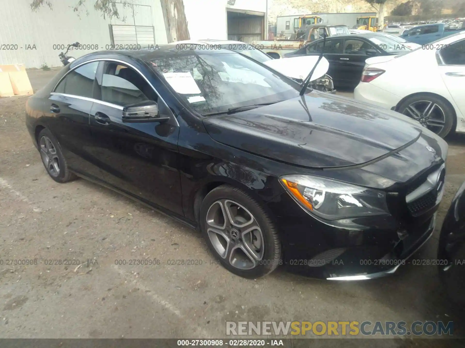 1 Photograph of a damaged car WDDSJ4EBXKN743770 MERCEDES-BENZ CLA 2019