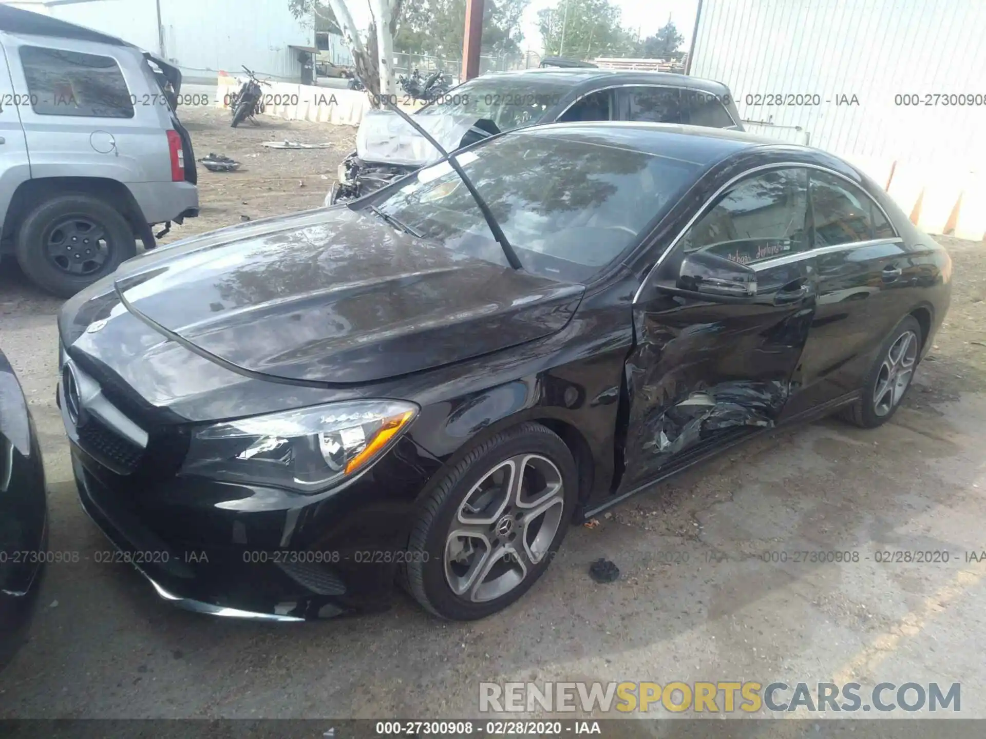 2 Photograph of a damaged car WDDSJ4EBXKN743770 MERCEDES-BENZ CLA 2019