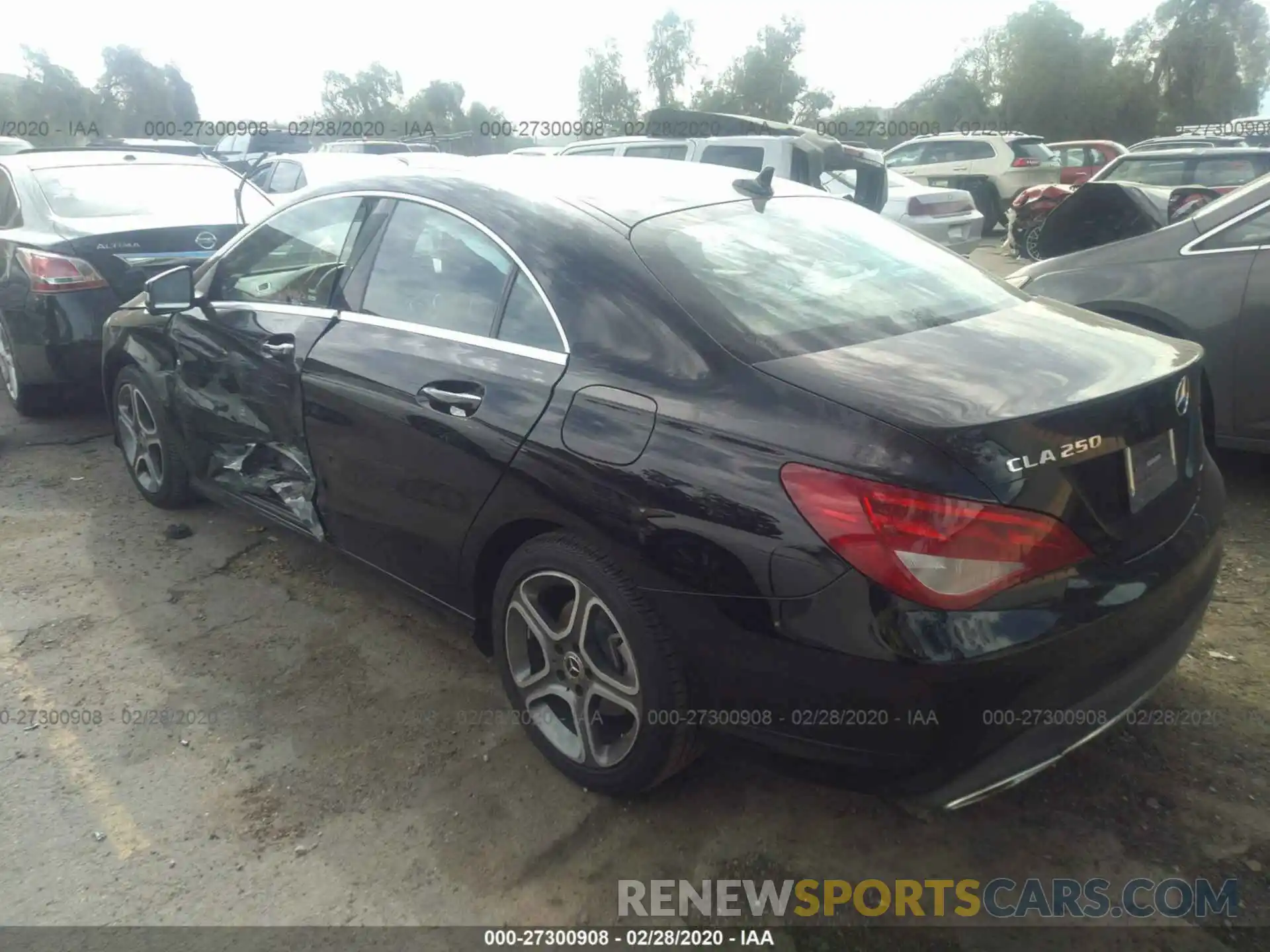 3 Photograph of a damaged car WDDSJ4EBXKN743770 MERCEDES-BENZ CLA 2019