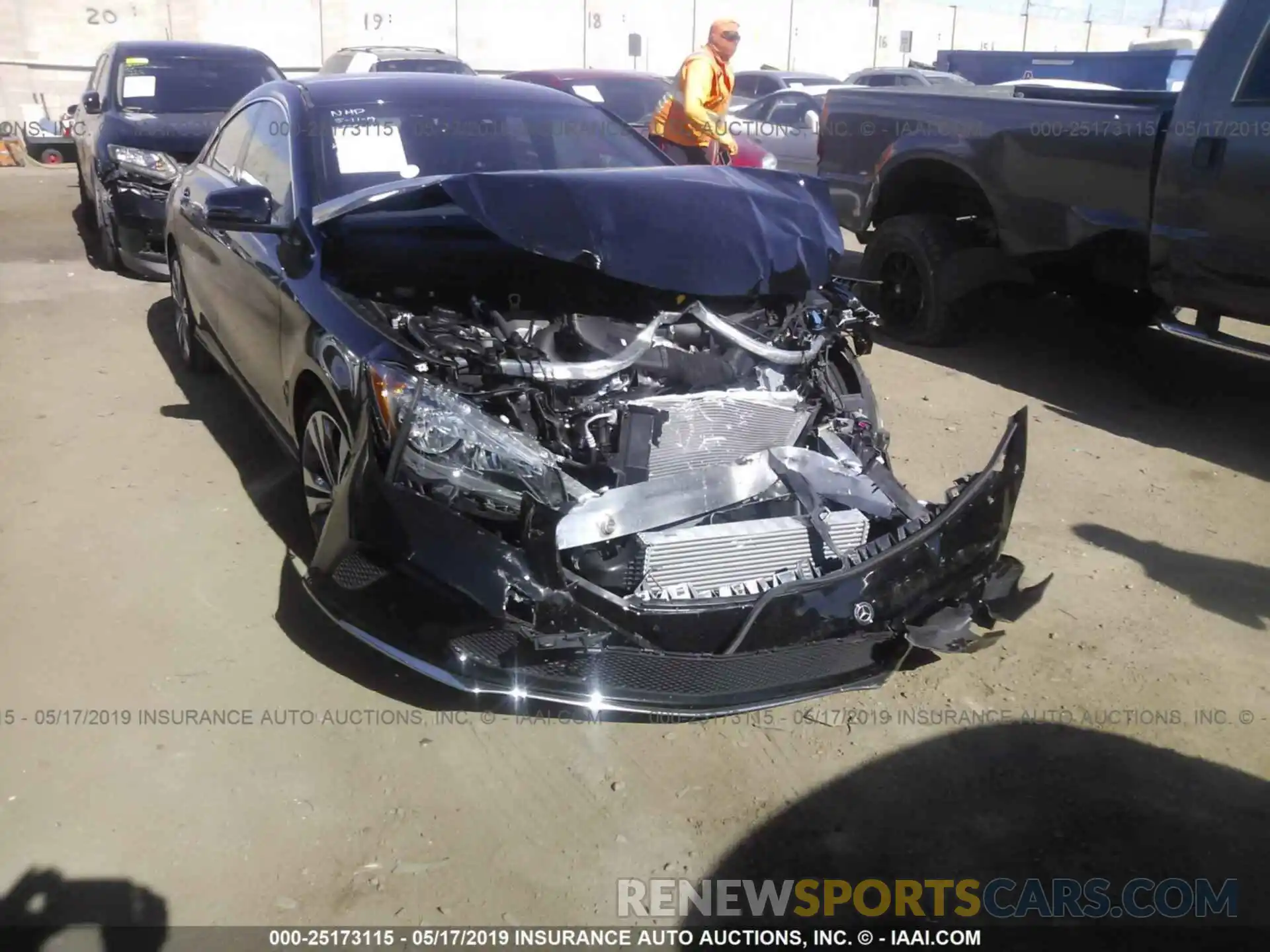 6 Photograph of a damaged car WDDSJ4EBXKN750444 MERCEDES-BENZ CLA 2019