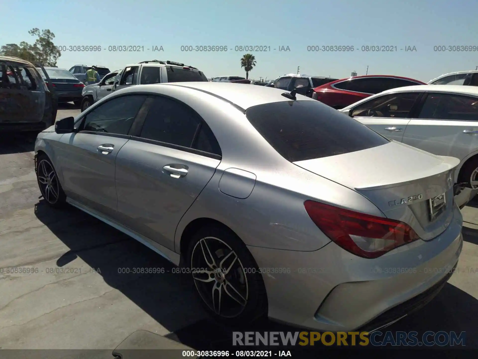 3 Photograph of a damaged car WDDSJ4EBXKN752825 MERCEDES-BENZ CLA 2019