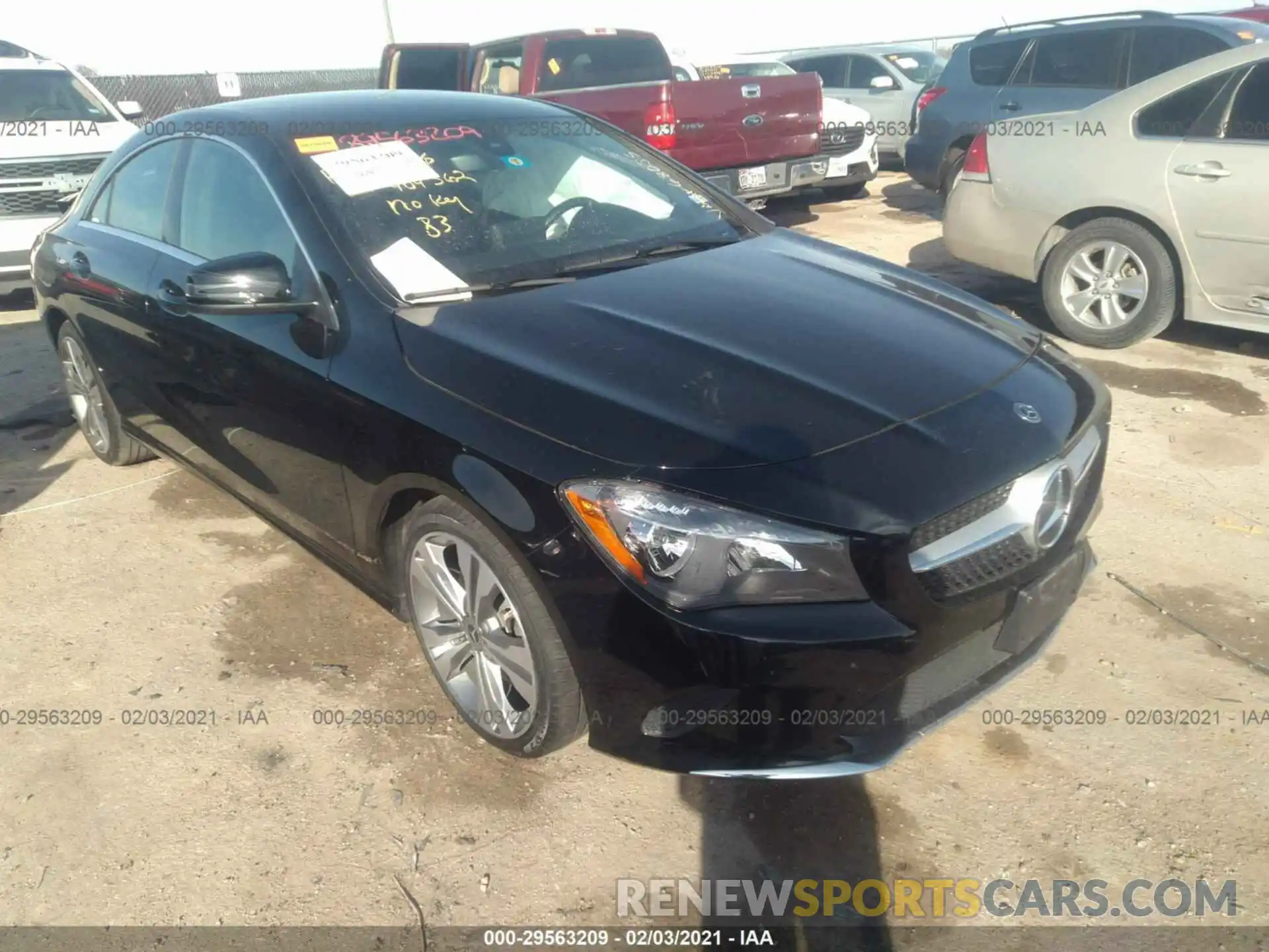 1 Photograph of a damaged car WDDSJ4EBXKN768085 MERCEDES-BENZ CLA 2019