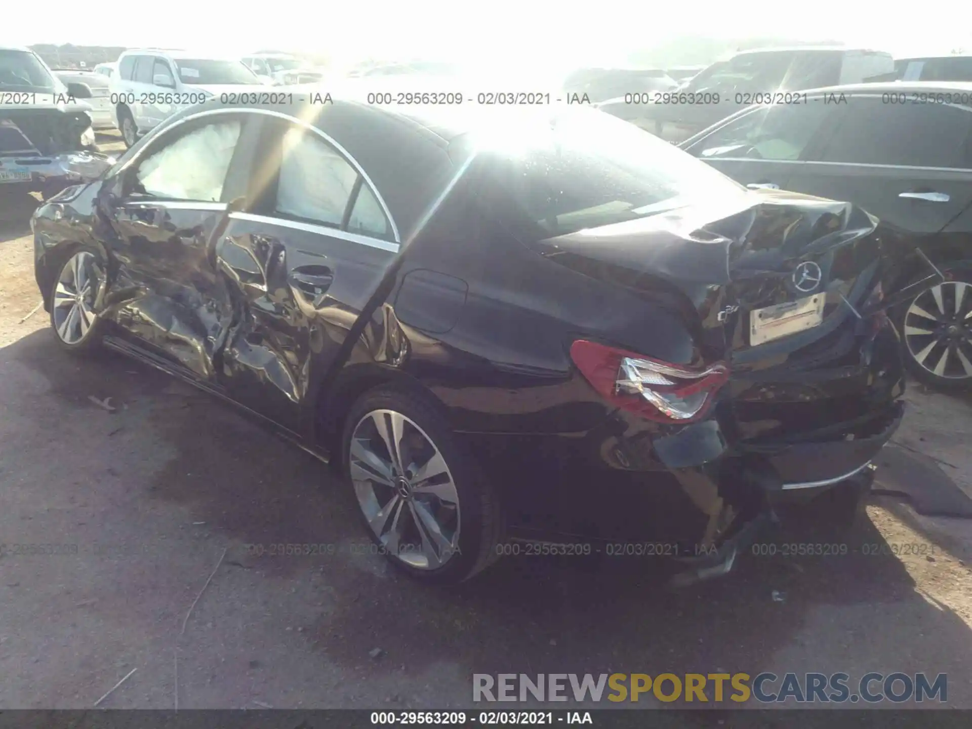 3 Photograph of a damaged car WDDSJ4EBXKN768085 MERCEDES-BENZ CLA 2019