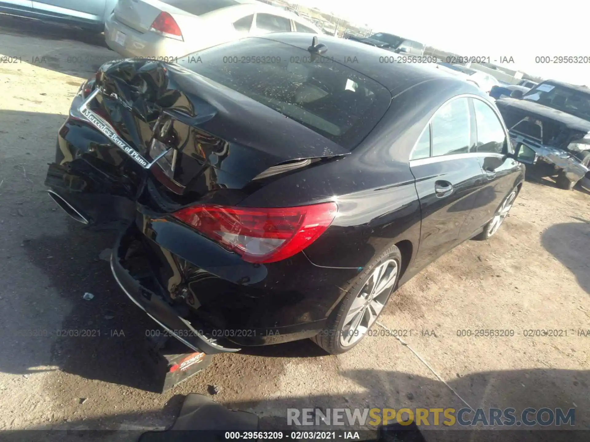 4 Photograph of a damaged car WDDSJ4EBXKN768085 MERCEDES-BENZ CLA 2019