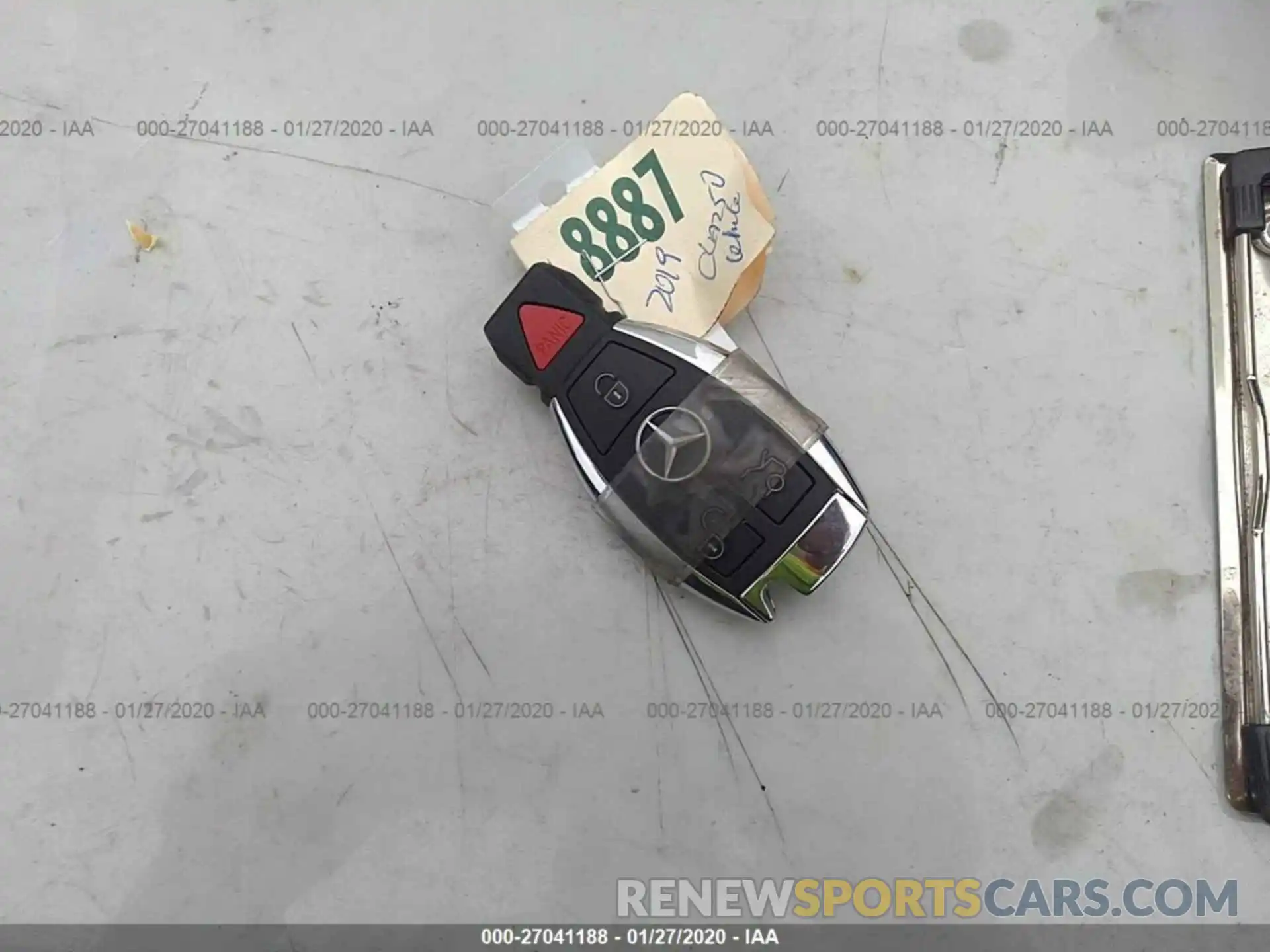 11 Photograph of a damaged car WDDSJ4EBXKN772847 MERCEDES-BENZ CLA 2019