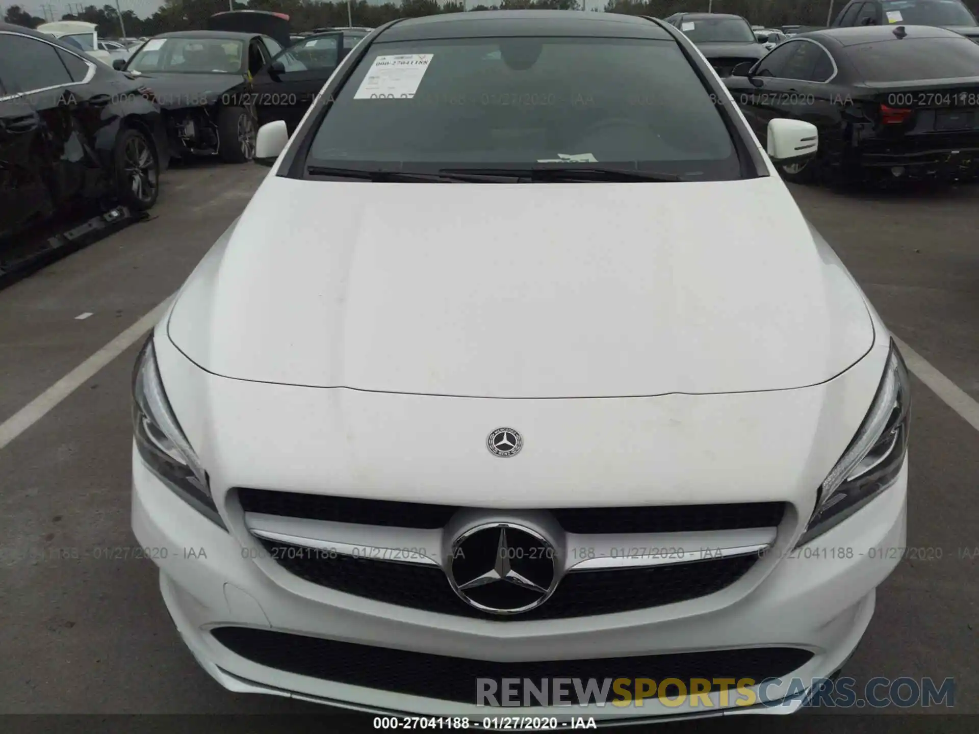 6 Photograph of a damaged car WDDSJ4EBXKN772847 MERCEDES-BENZ CLA 2019