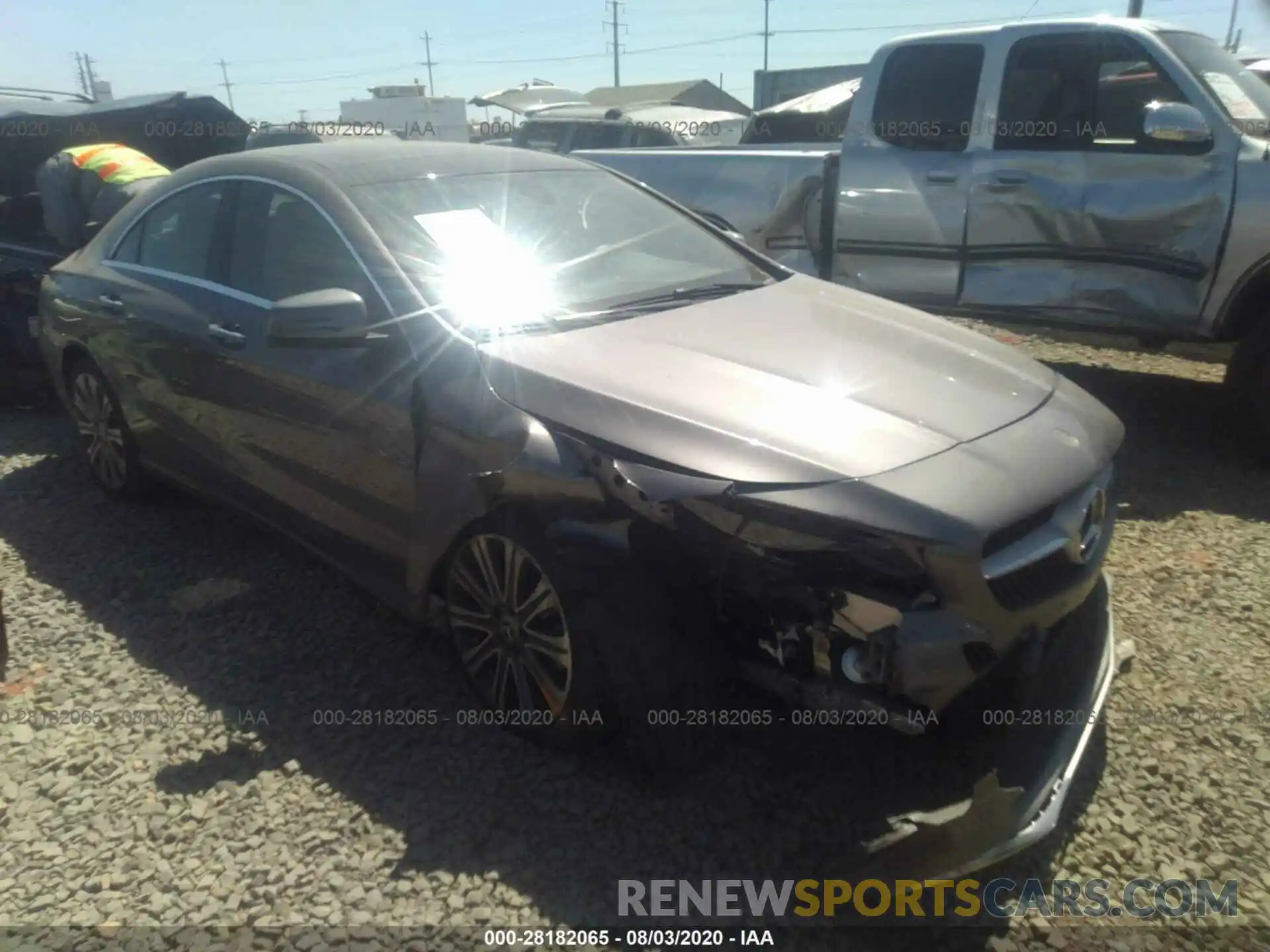 1 Photograph of a damaged car WDDSJ4GB0KN724979 MERCEDES-BENZ CLA 2019