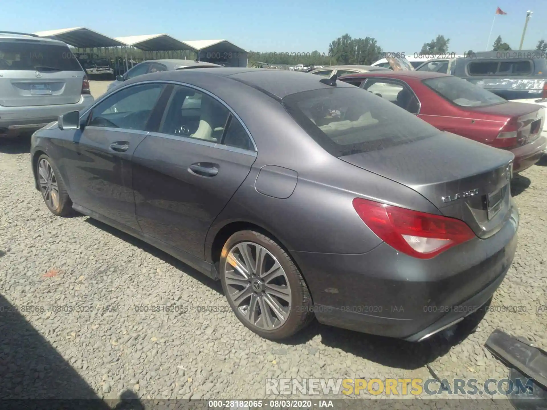 3 Photograph of a damaged car WDDSJ4GB0KN724979 MERCEDES-BENZ CLA 2019