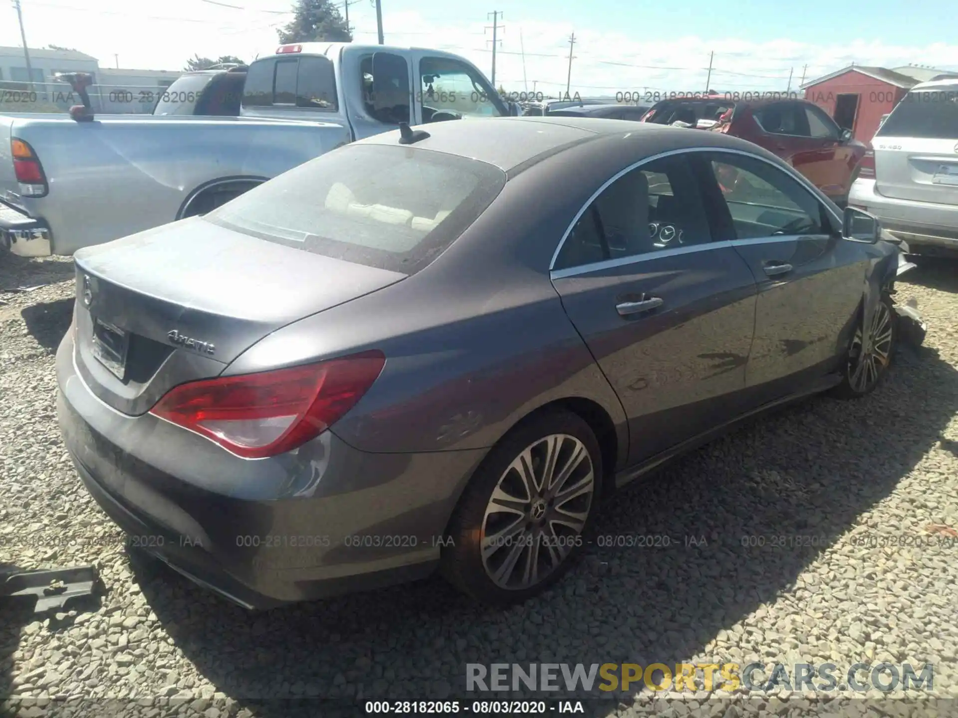 4 Photograph of a damaged car WDDSJ4GB0KN724979 MERCEDES-BENZ CLA 2019