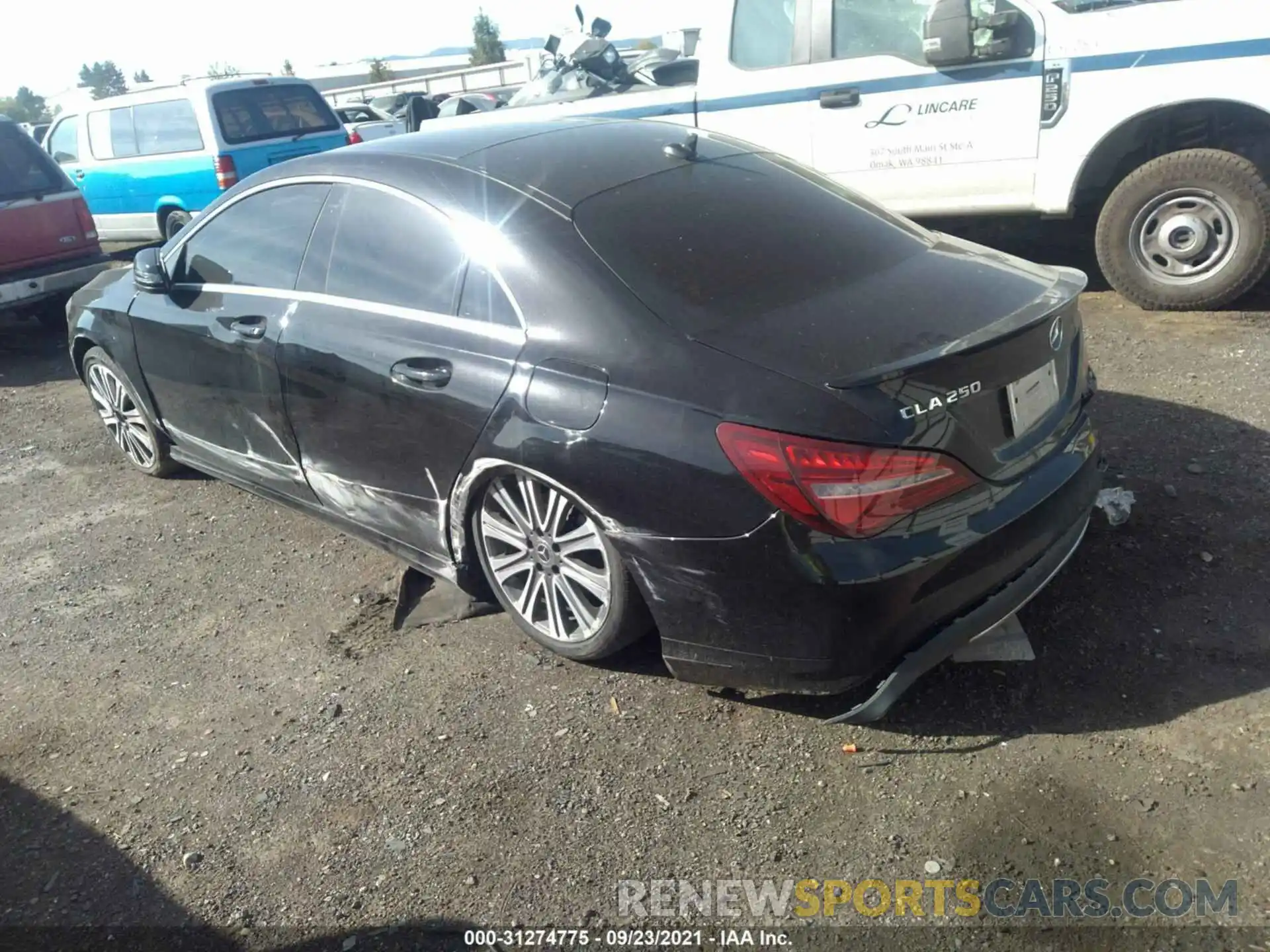 3 Photograph of a damaged car WDDSJ4GB0KN759053 MERCEDES-BENZ CLA 2019