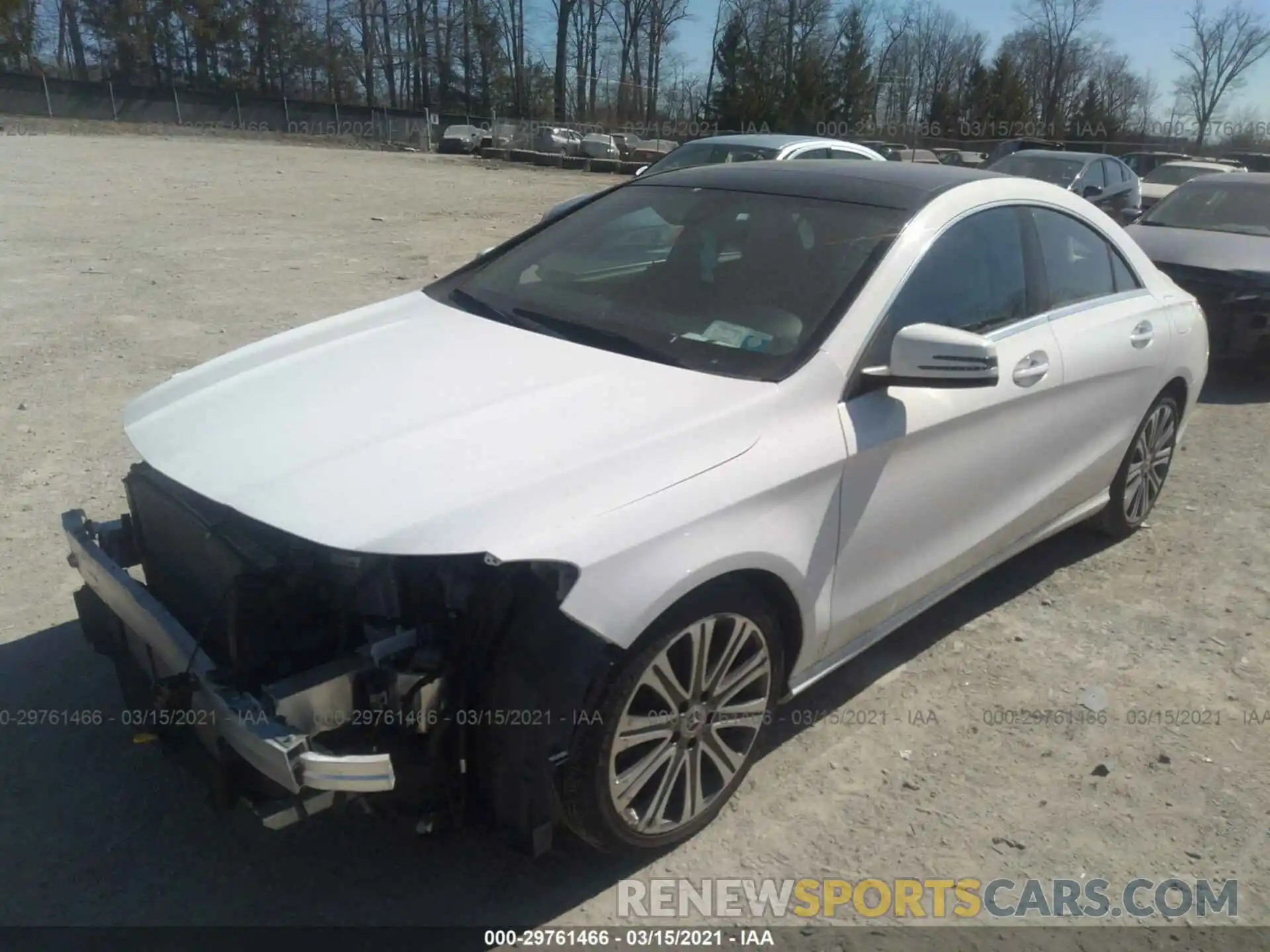 2 Photograph of a damaged car WDDSJ4GB1KN699736 MERCEDES-BENZ CLA 2019