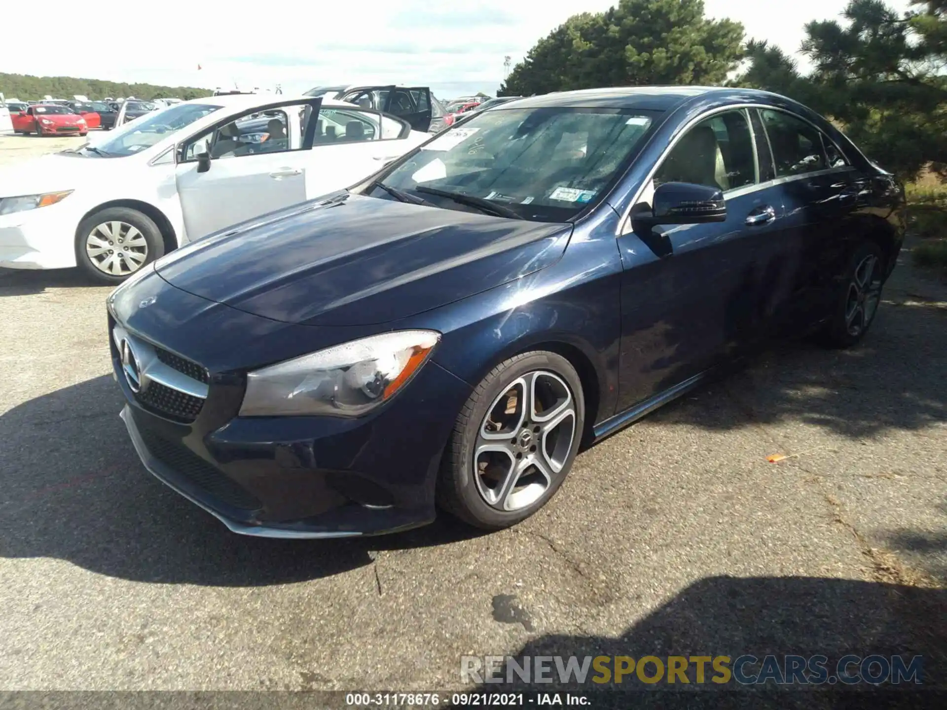 2 Photograph of a damaged car WDDSJ4GB1KN720049 MERCEDES-BENZ CLA 2019