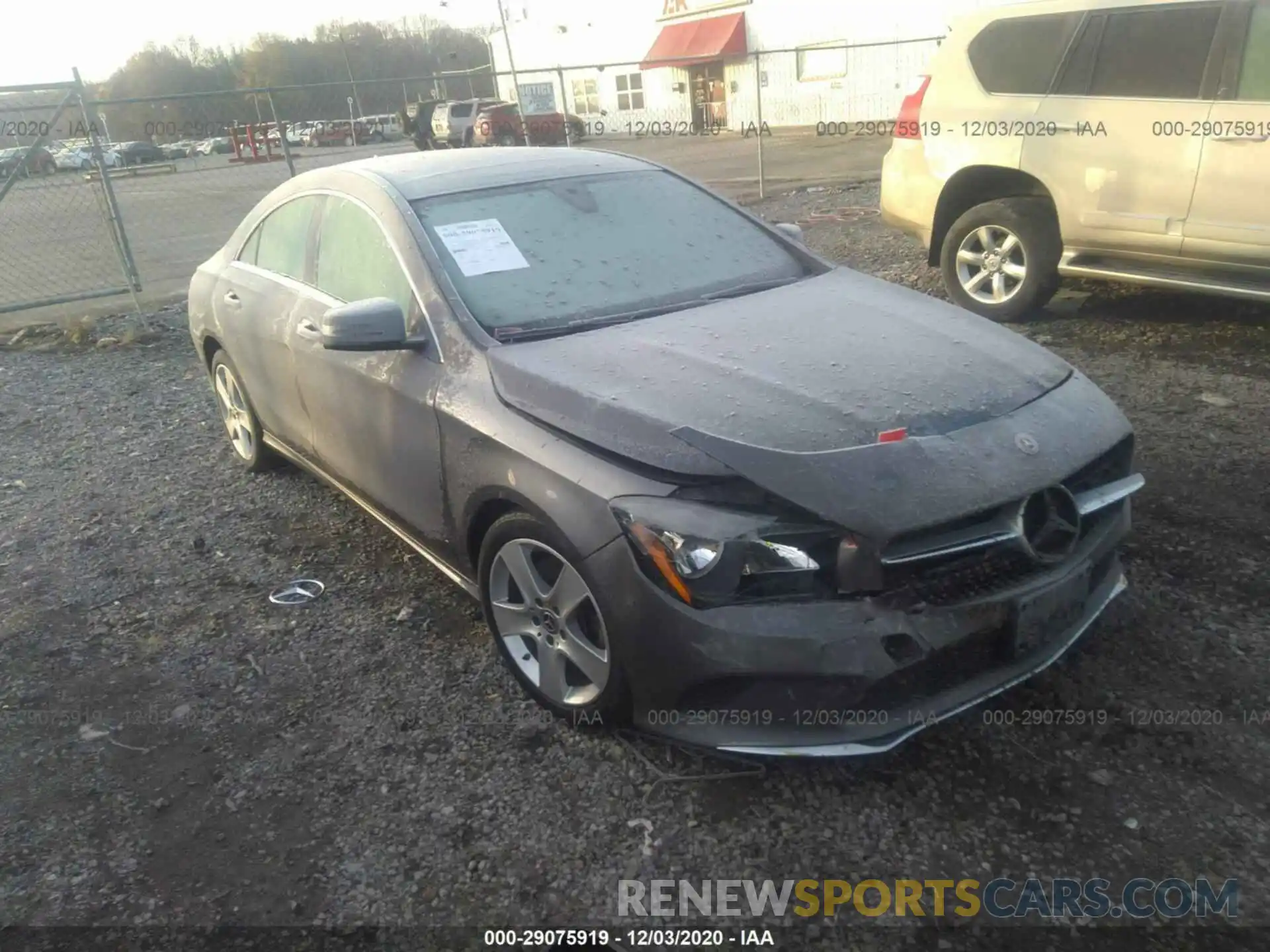 1 Photograph of a damaged car WDDSJ4GB1KN739961 MERCEDES-BENZ CLA 2019