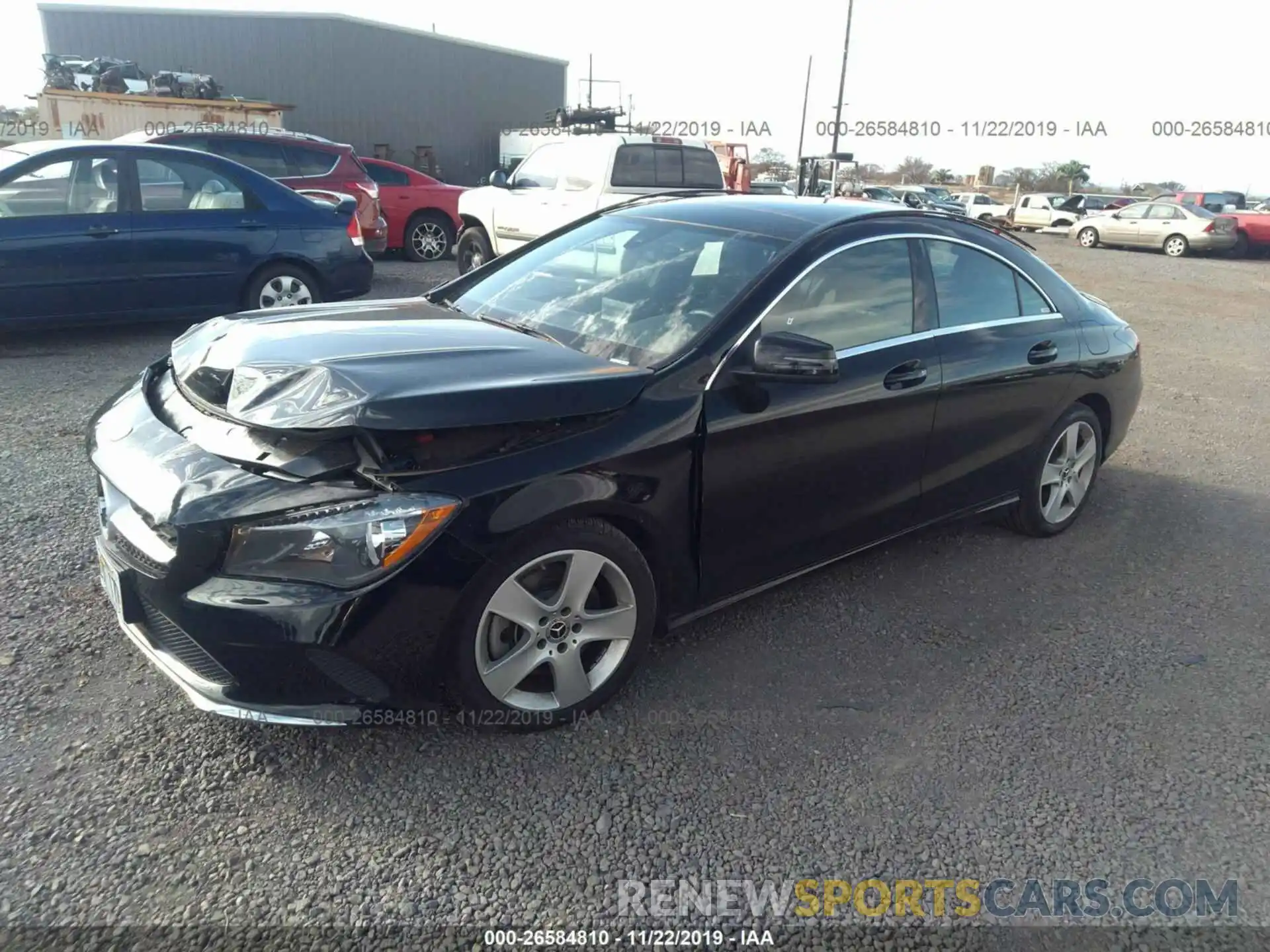 2 Photograph of a damaged car WDDSJ4GB1KN740303 MERCEDES-BENZ CLA 2019